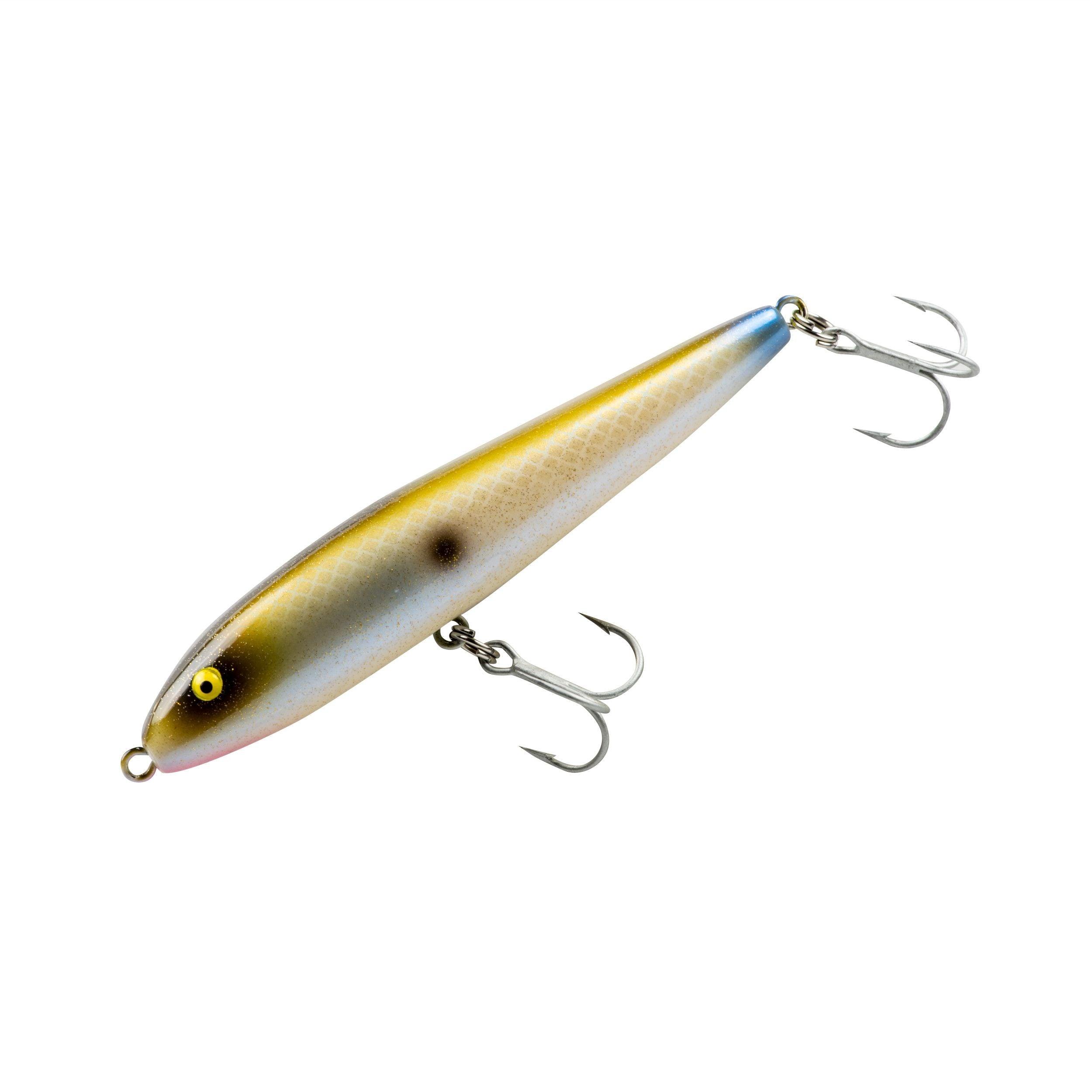 Rebel Jumpin Minnow Fishing Lures - Topwater Bass Fishing Bait for Freshwater & Saltwater - Perfect for Trout, Bass, and Walleye Fishing in Lakes, Rivers, and Ponds