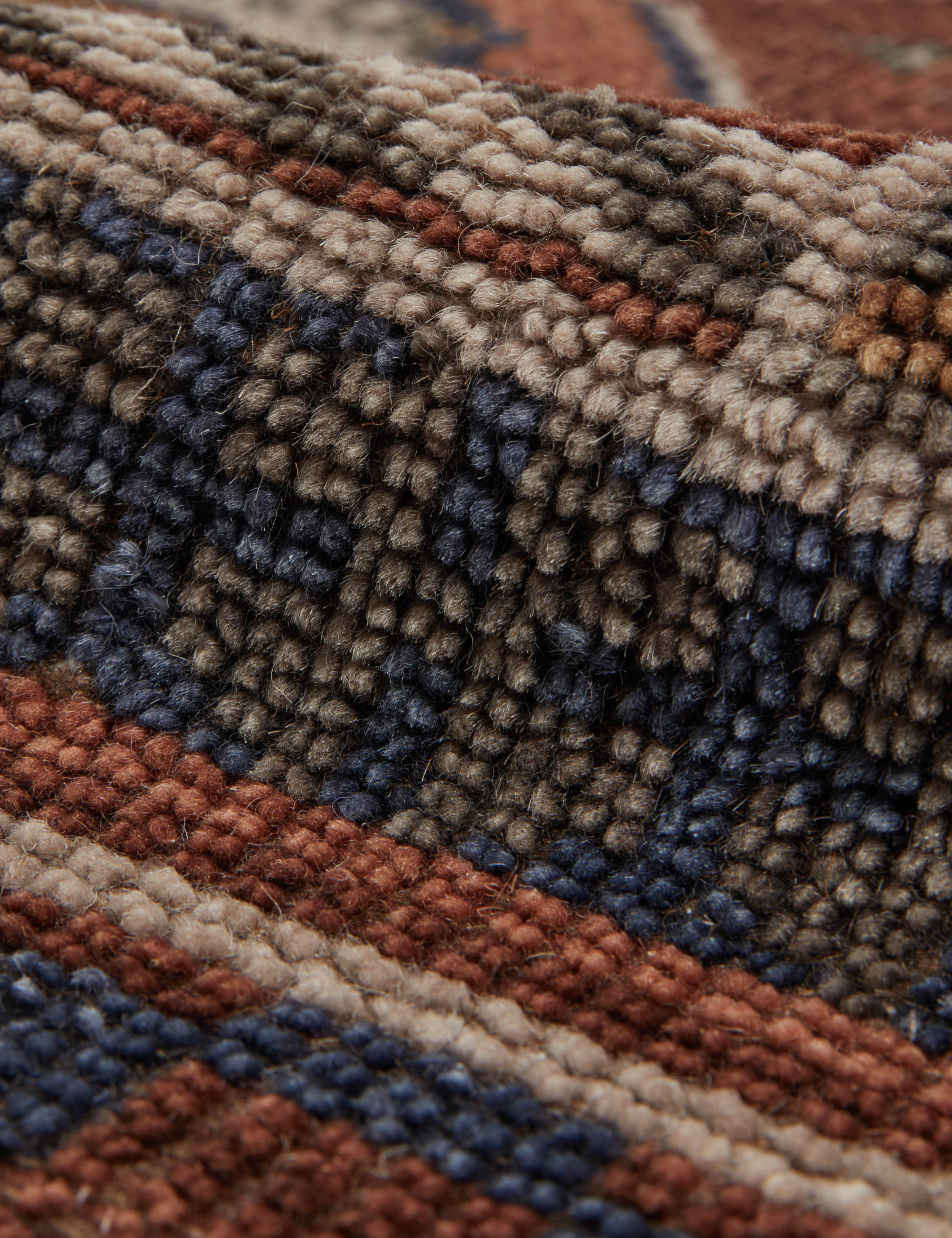 Hand Knotted Wool Rug - Premium Quality, Durable & Soft - Perfect for Living Room, Bedroom & Home Decor