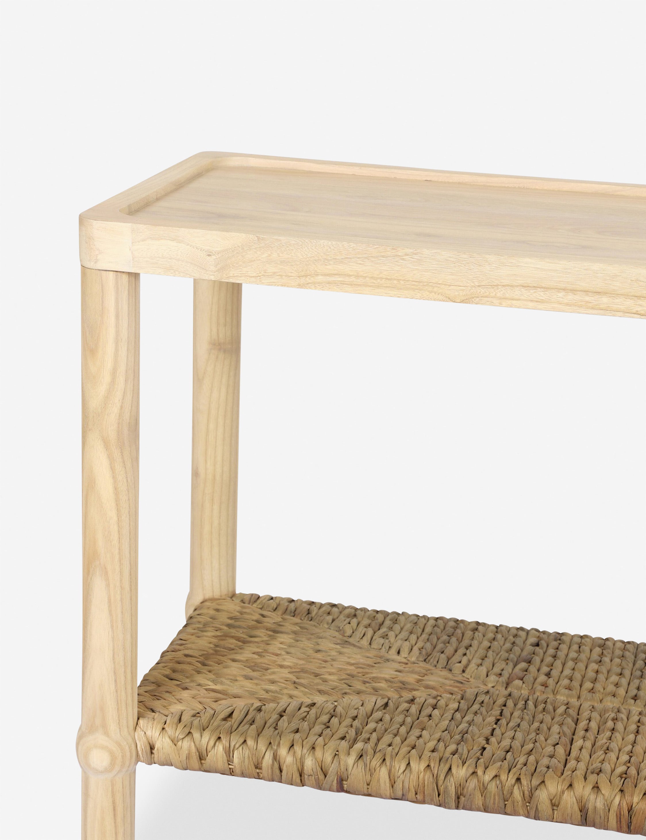 Gabriella Console Table by Amber Lewis x Four Hands - Modern Entryway Table for Hallway, Living Room & Dining Room Decor - Stylish & Functional Home Furniture