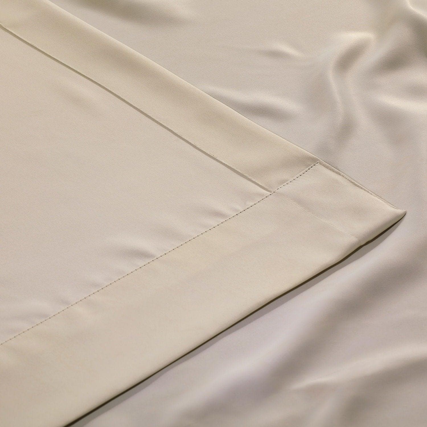 Blackout Curtains for Bedroom - Eggnog Thermal Insulated Window Drapes for Noise Reduction & Light Blocking - Perfect for Nursery, Living Room & Home Theater