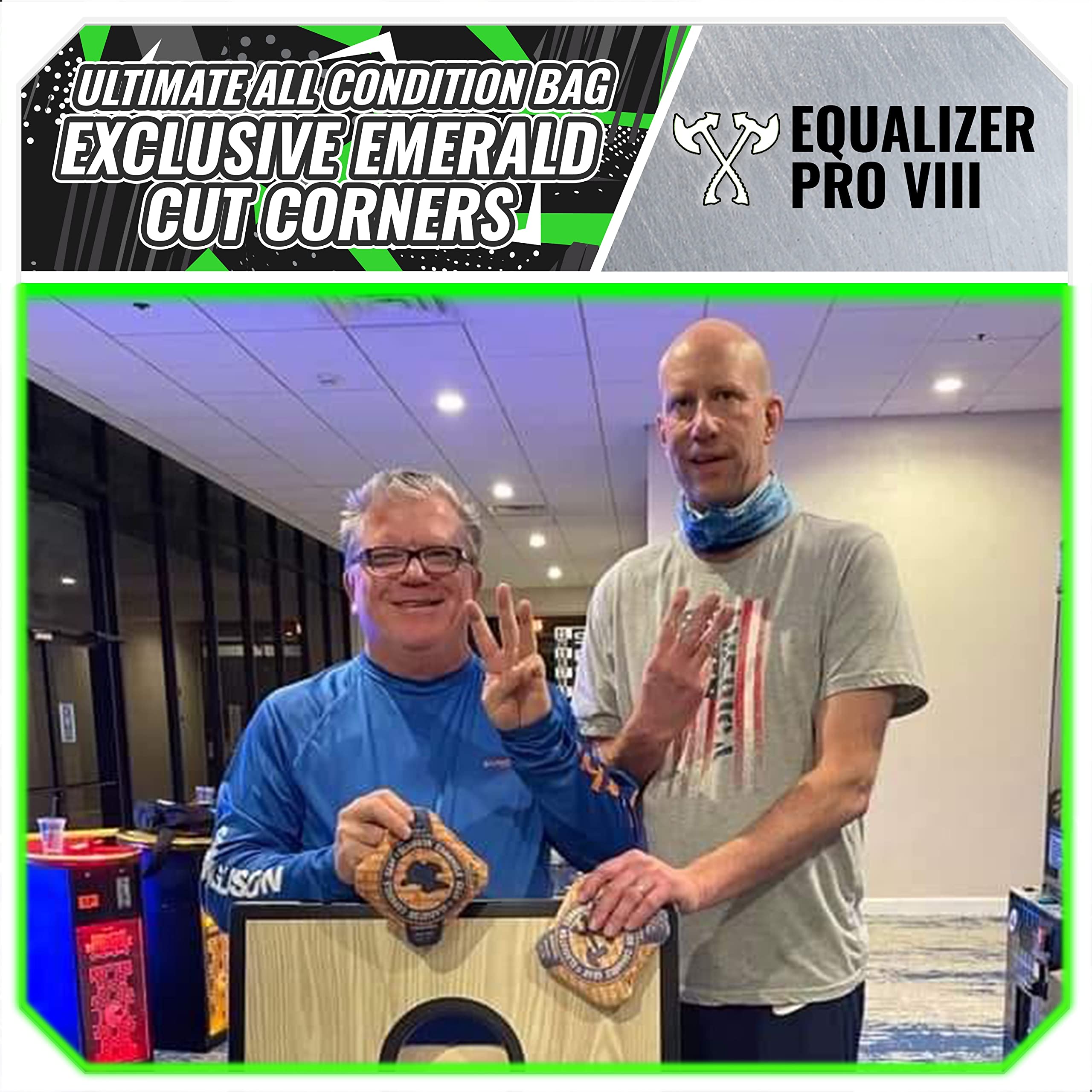 Professional ACL Cornhole Bags - Regulation Size & Weight - Slick & Stick Cornhole Game Bags for Outdoor Lawn Games, Tailgating, and Backyard Parties