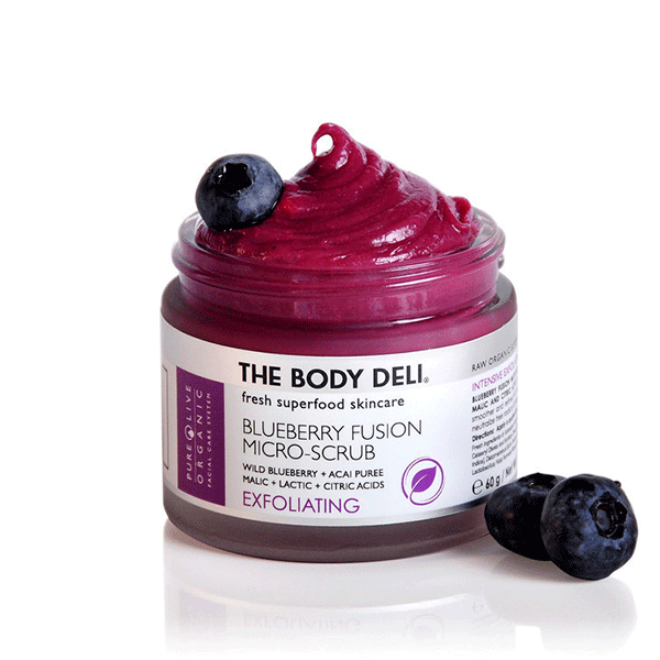 Blueberry Fusion Exfoliating Scrub - Natural Face & Body Scrub for Glowing Skin | Perfect for Daily Skincare Routine & Spa Day at Home