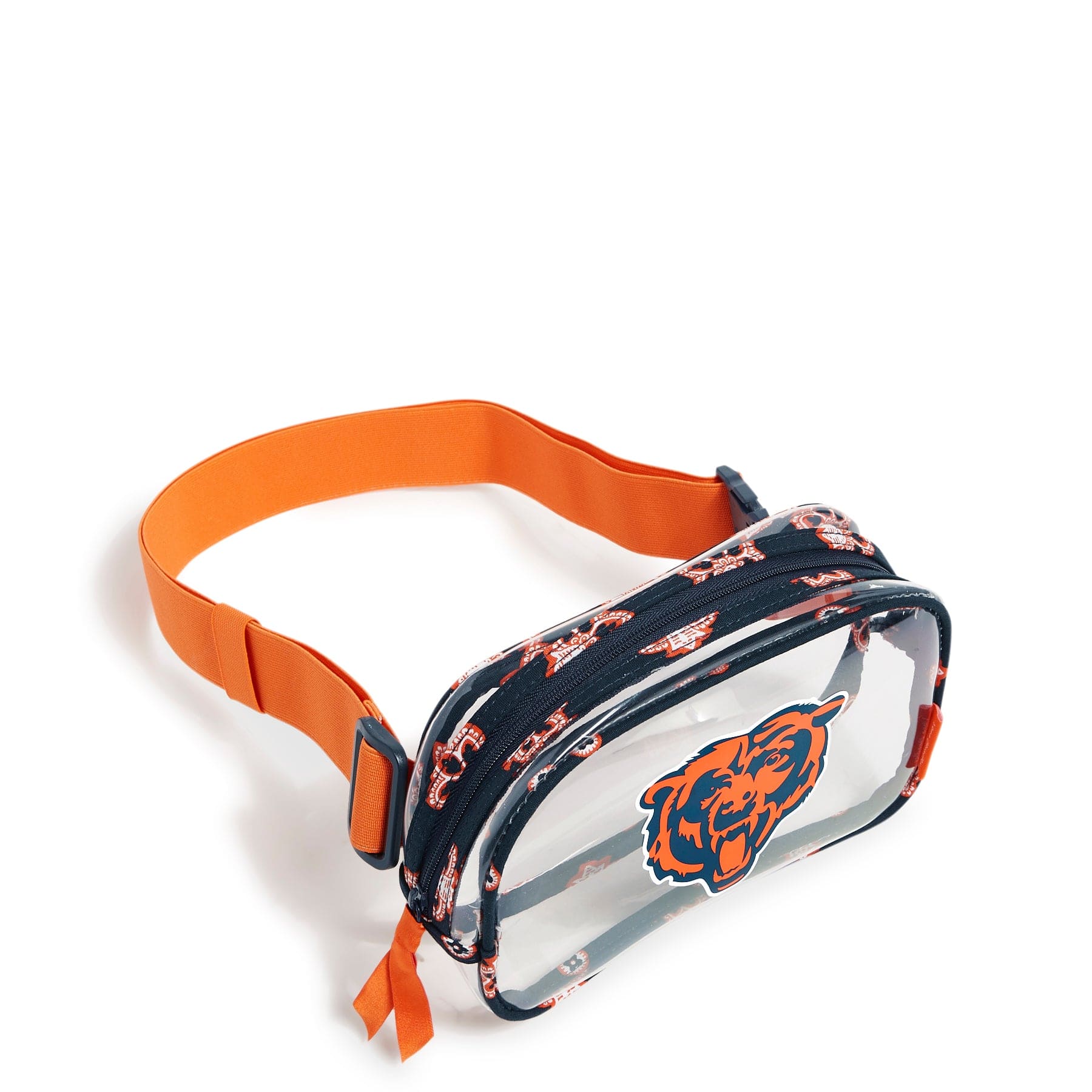 NFL Clear Small Belt Bag - Stylish Waist Pack for Football Games, Concerts & Travel - Hands-Free Crossbody Fanny Pack for Men & Women