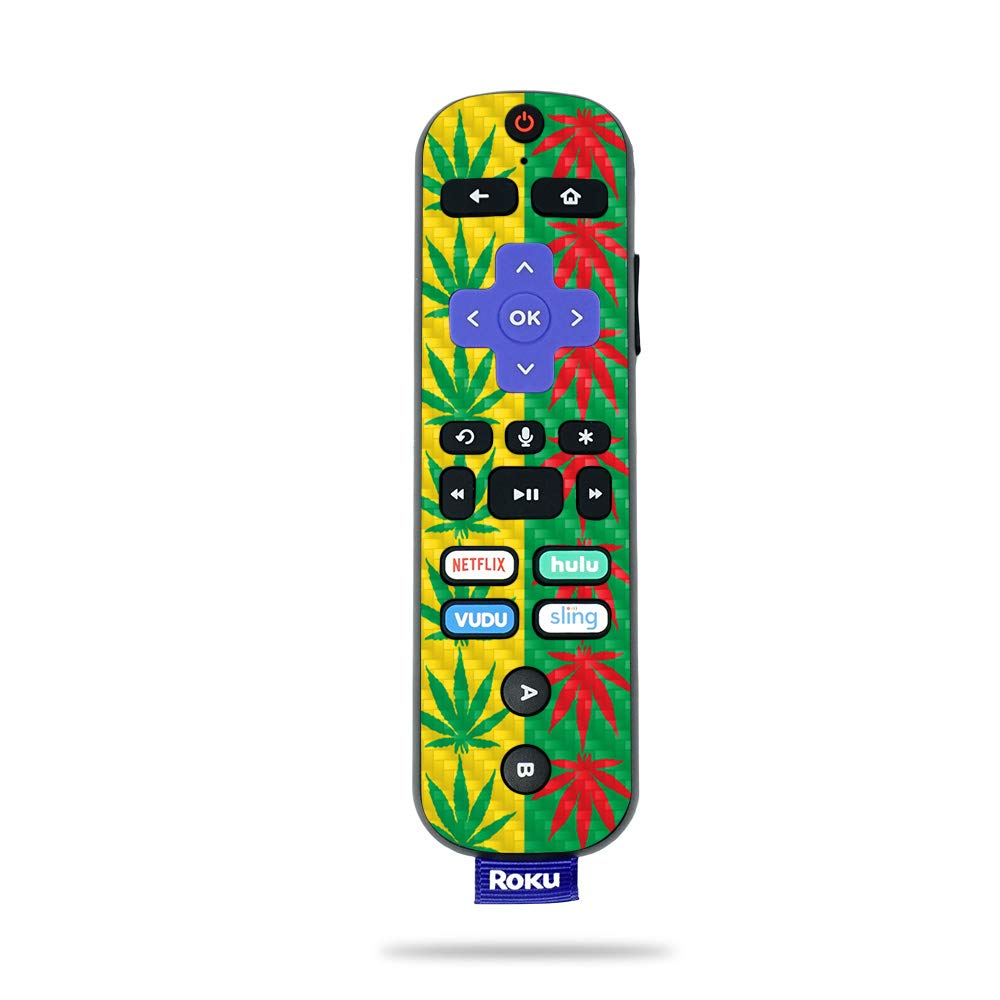 MightySkins Carbon Fiber Skin for Roku Ultra - Mary Jane Design | Protective Durable Textured Vinyl Wrap | Easy to Apply & Remove | Made in USA | Perfect for Home Entertainment & Personalized Streaming Device Protection