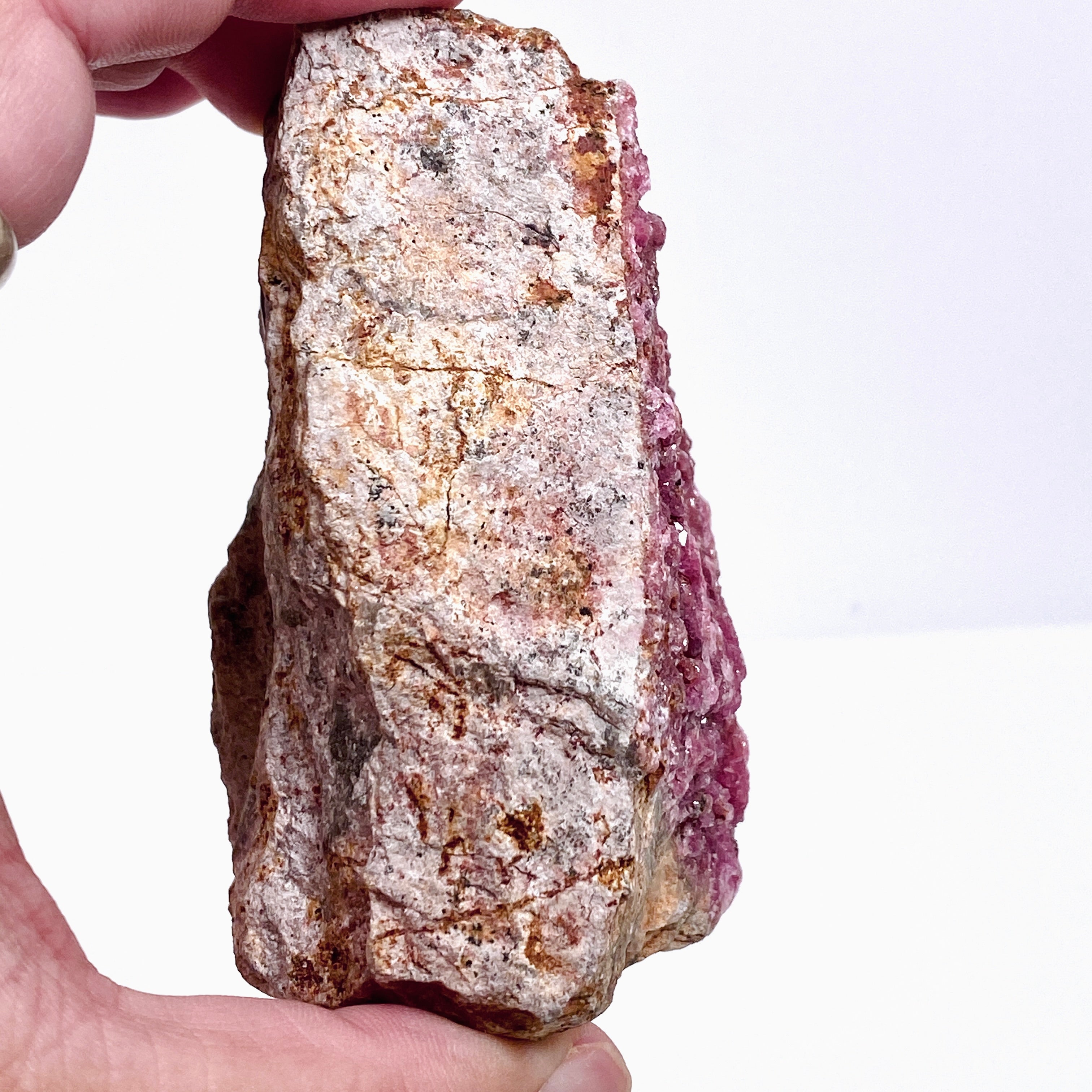 Cobalto Calcite Crystal COBC 01 - Natural Pink Healing Stone for Meditation, Reiki & Energy Work - Perfect for Home Decor, Spiritual Gifts & Crystal Collections