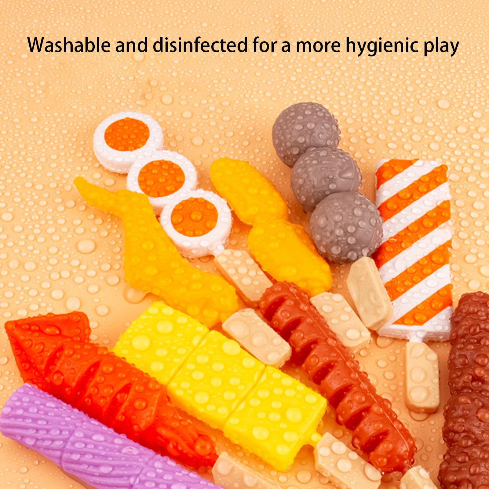 FPGEAR BBQ Grill Pretend Play Toy Set - Fake Food Cooking Game for Kids, Outdoor Camping & Birthday Gifts - Perfect for Backyard Picnics & Indoor Role Play