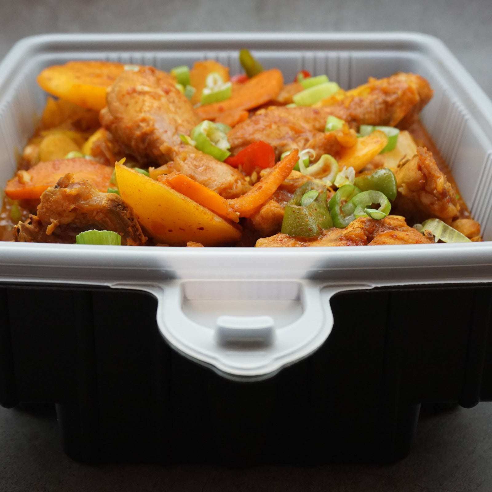 100 Pack Dalat 23cm Round Electric Heating Lunch Box Containers - Perfect for Office, School, Travel & Meal Prep