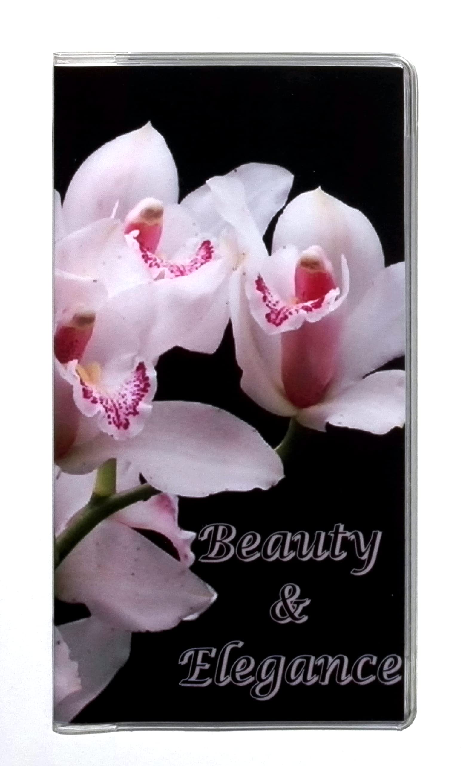 2023-2025 3-Year Pocket Planner with Notepad - Floral Orchid Design | Compact Monthly & Weekly Calendar for Organizing Schedules, Tasks & Notes | Perfect for Students, Professionals & Personal Use