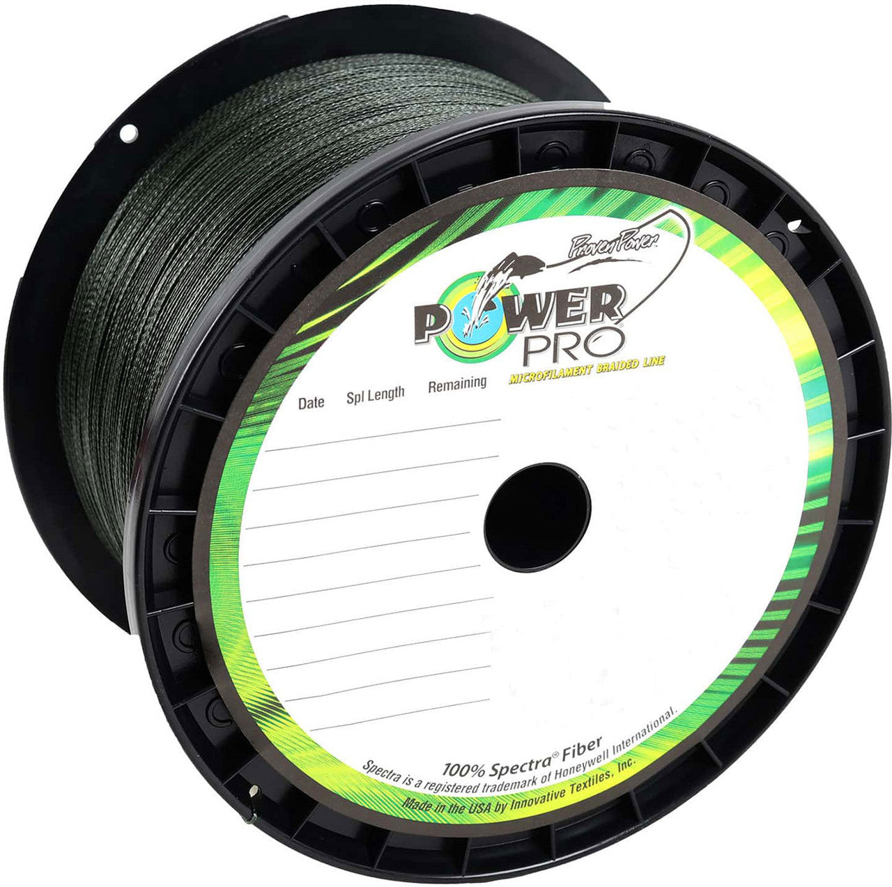 PowerPro Braided Spectra Fishing Line - 3000 Yard Spool | High Strength, Low Visibility Saltwater & Freshwater Fishing Line for Bass, Trout & Offshore Fishing | Perfect for Casting, Trolling & Deep Sea Fishing