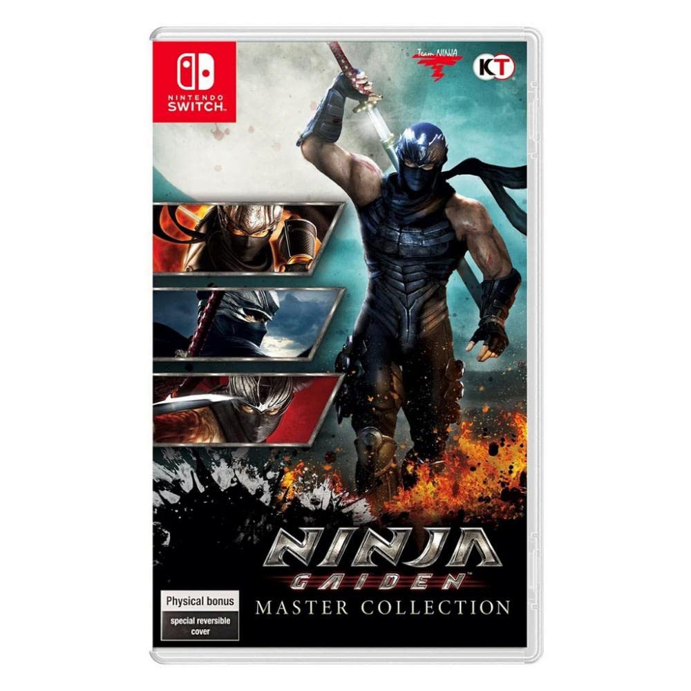 Nintendo Switch Ninja Gaiden: Master Collection Trilogy - Action-Packed Adventure Game | Perfect for Home & Travel Gaming