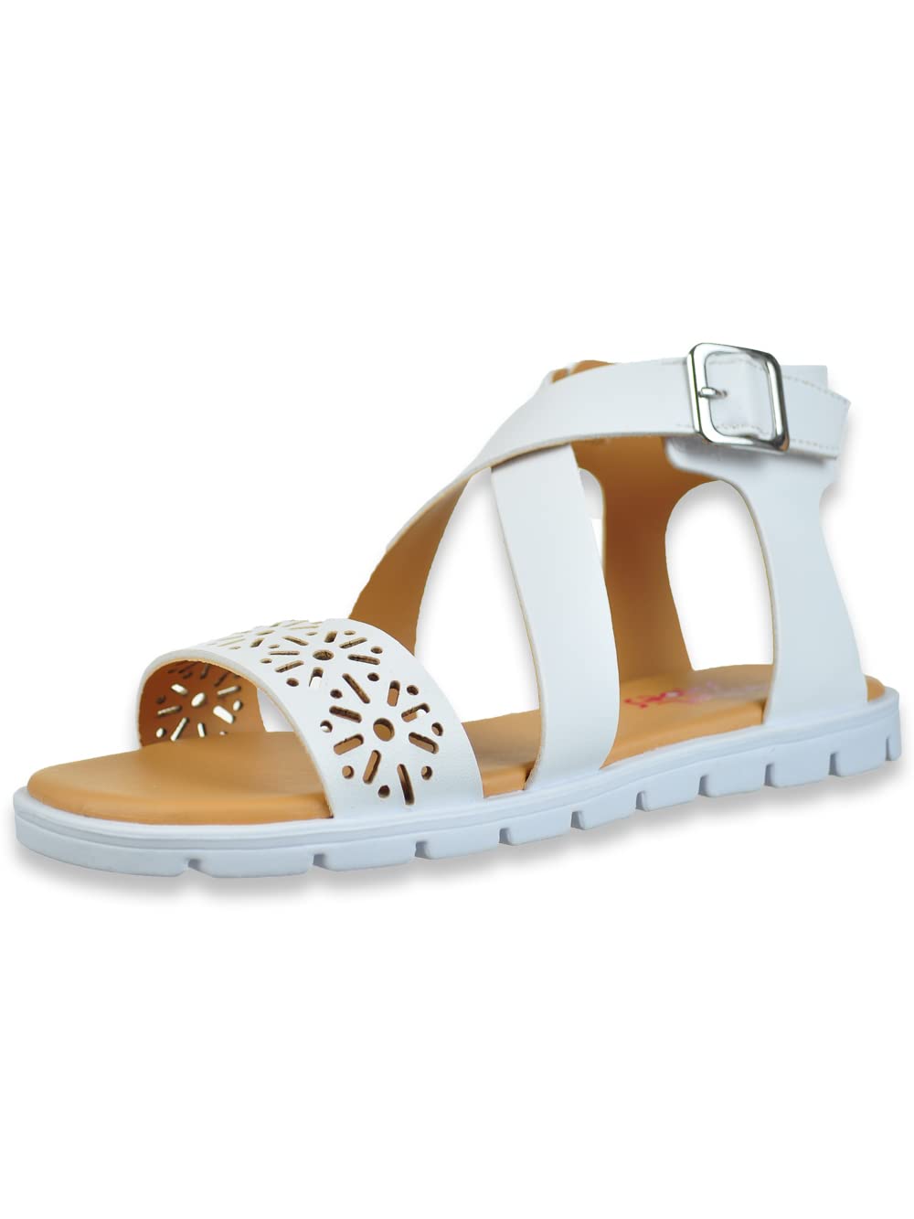 **Brinley Girls' Casual Sneakers for Little Kids & Big Kids - Comfortable & Stylish for School, Play & Everyday Wear**
