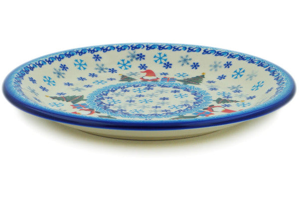 10-Piece Winter Gnome Dinner Plate Set - Holiday Tableware for Christmas, Thanksgiving & Festive Gatherings - Durable Porcelain Plates for Home Decor & Entertaining