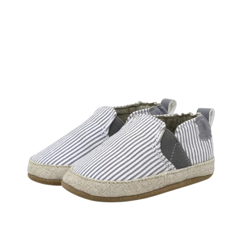 Harbor Grey Stripe Espadrilles