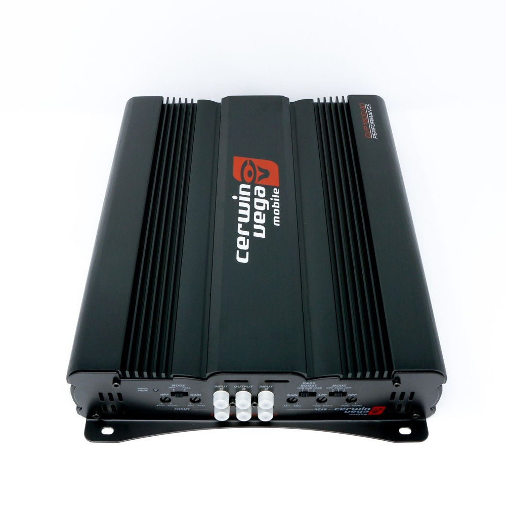 Cerwin Vega CVP1600.4D 4-Channel Class D Car Amplifier 800W RMS Power - Refurbished - Perfect for Car Audio Systems & Bass Boost Upgrades