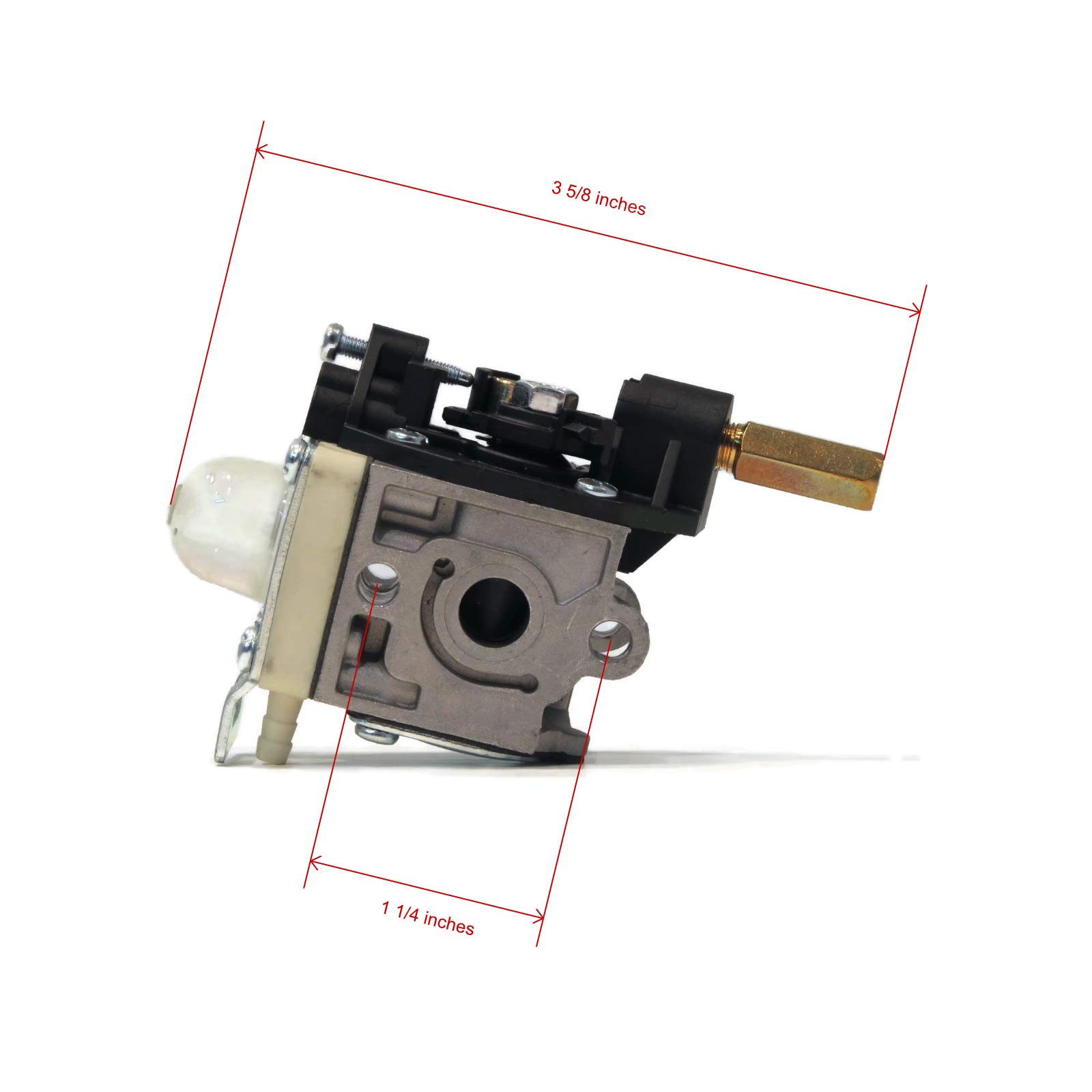 Zama RB-K70A RB-K66A RB-K66B Carburetor for Echo GT-200R HC-150 SRM-210 SRM-230 Chainsaws & Trimmers - Replacement Part #GH8 3H-J3/G8334989 - Perfect for Lawn Maintenance & Landscaping Equipment Repair