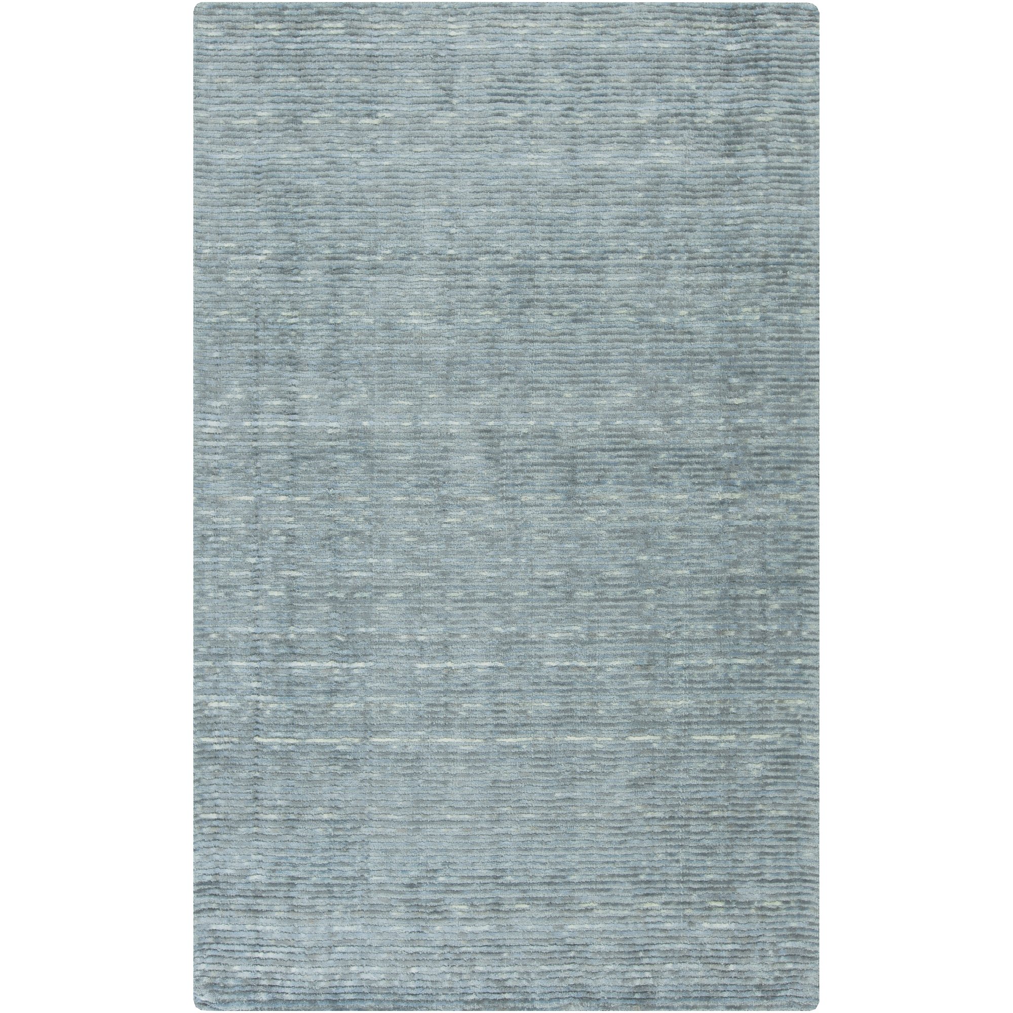 Handmade Surya Casual Accent Rug - 2x3 Feet Teal Blue Bohemian Style Area Rug for Living Room, Bedroom, or Dorm Decor