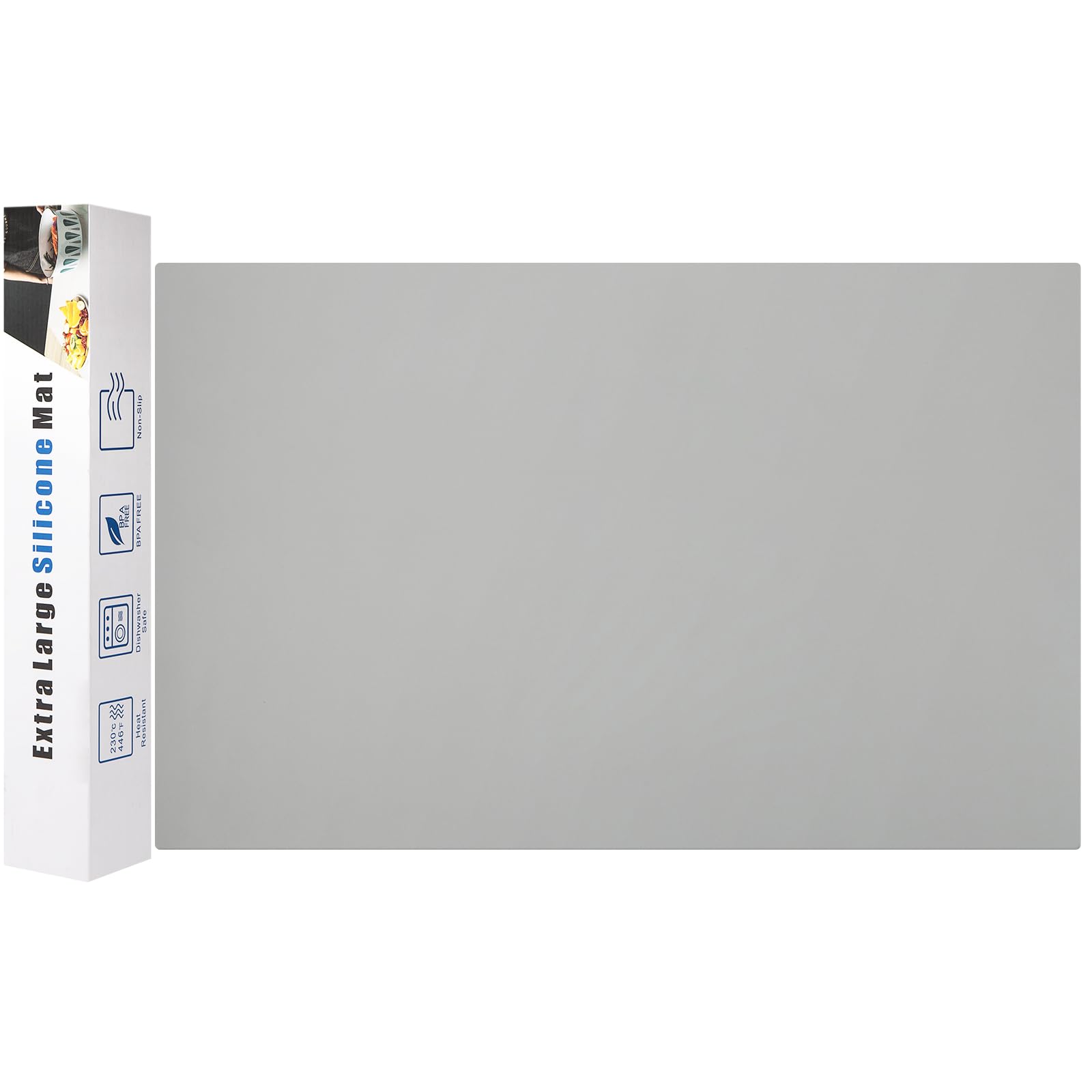 Premium Extra Large Silicone Kitchen Counter Mat (24