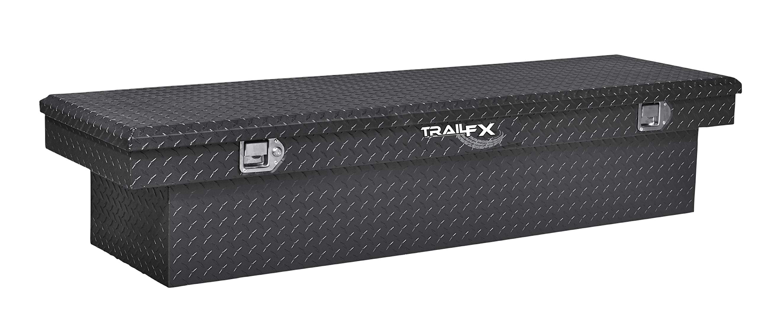 TRAILFX 110723 Heavy Duty Tool Box - Durable Metal Tool Storage Organizer for Automotive, Home & Workshop Use