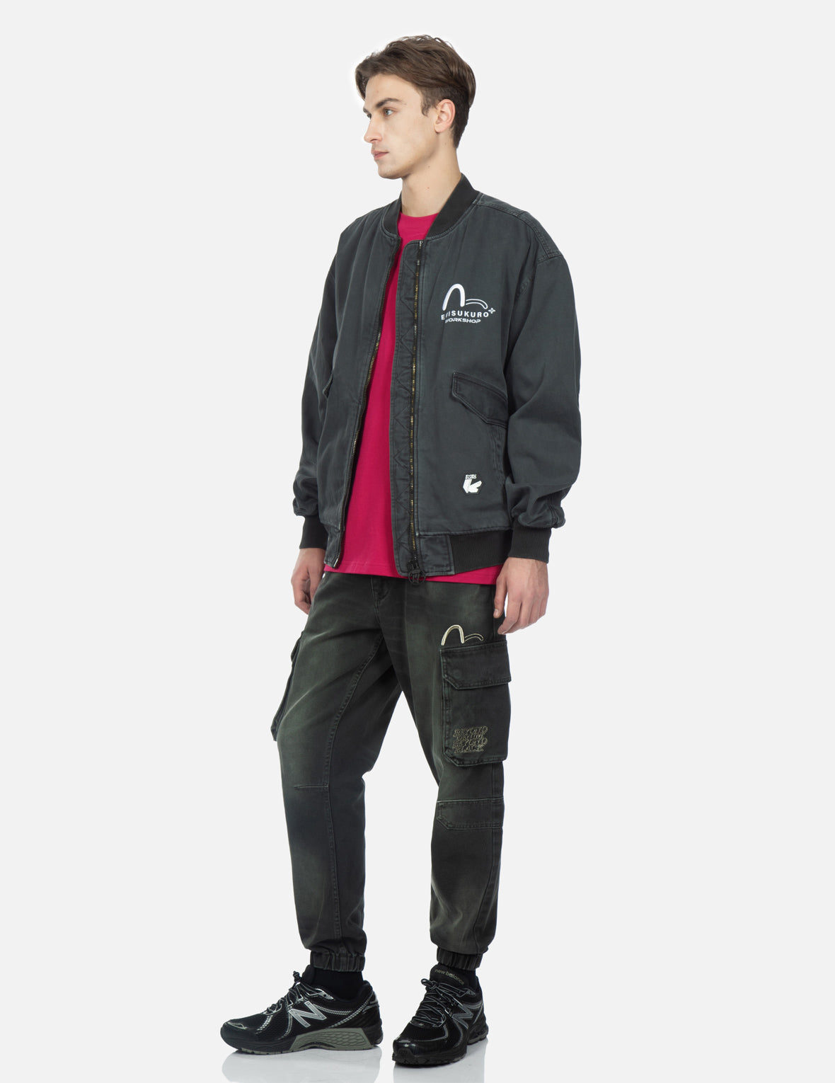 Custom Embroidered MA-1 Bomber Jacket with Multiple Logo Designs - Stylish Aviator Flight Jacket for Men & Women - Perfect for Streetwear, Casual Outfits and Urban Fashion