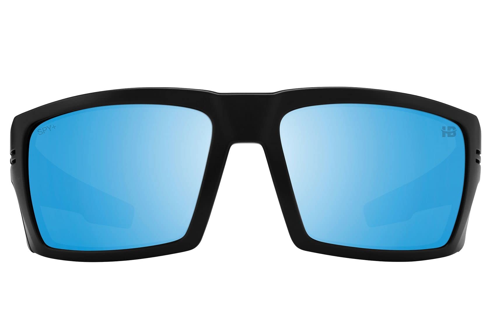 Spy Optic Happy Boost Rebar ANSI Certified Wrap Sunglasses with Color & Contrast Enhancing Lenses - Perfect for Cycling, Running & Outdoor Sports