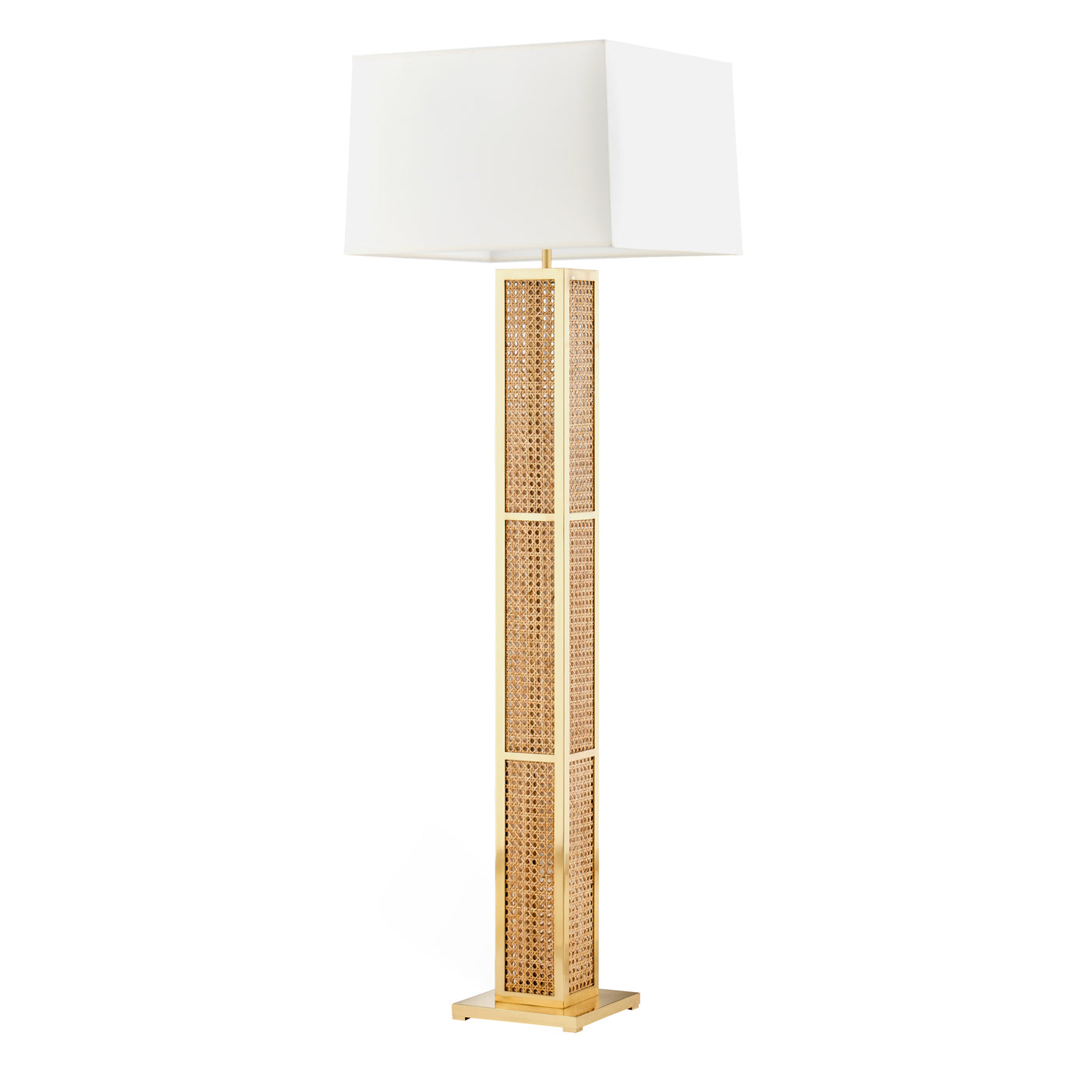 Bellport Modern Floor Lamp with Adjustable Brightness - Stylish Standing Light for Living Room, Bedroom, and Office - Perfect for Reading, Relaxing, and Ambient Lighting