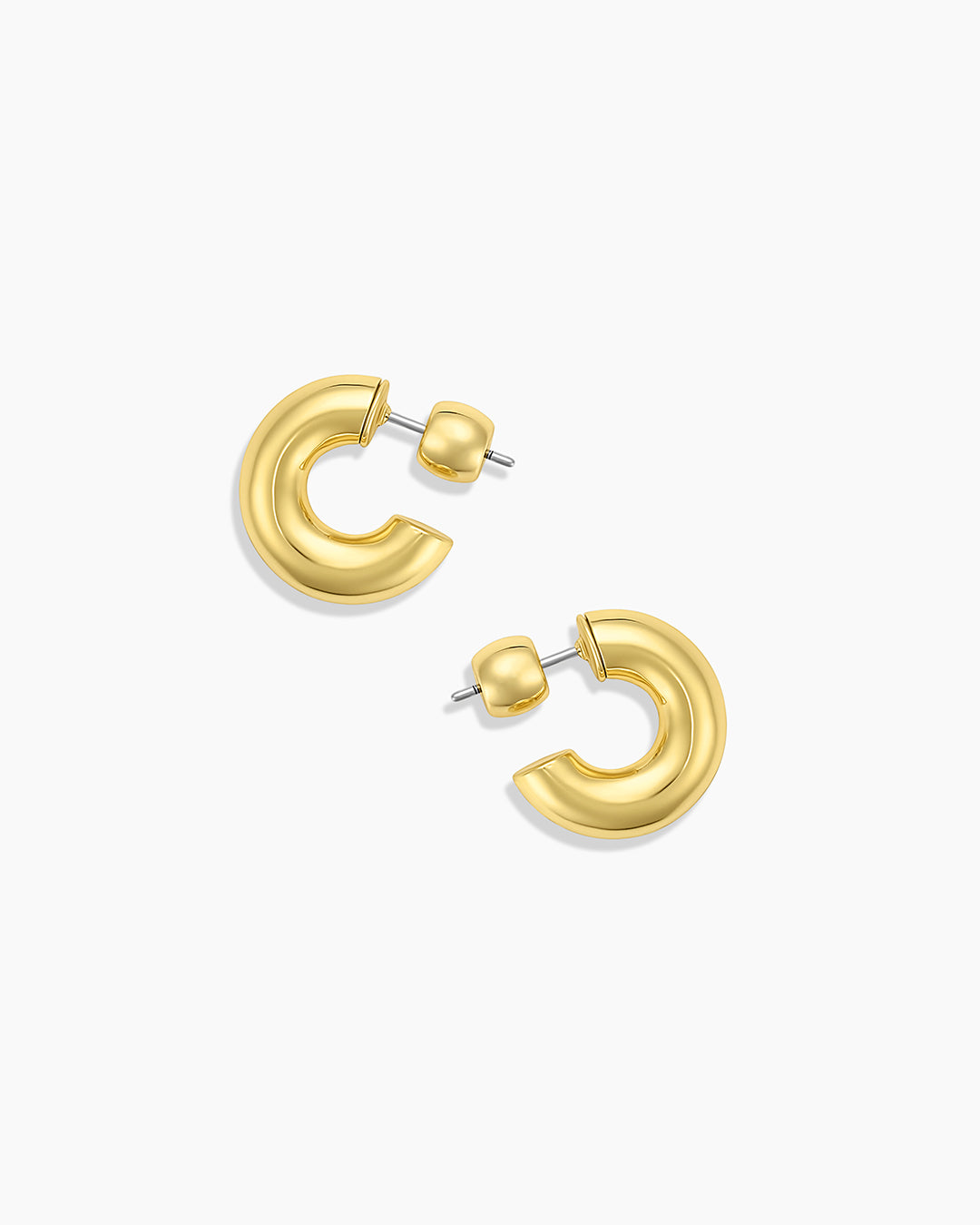 Lou Statement Huggies - Stylish and Comfortable Fashion Earrings for Women | Perfect for Parties, Weddings, and Everyday Wear