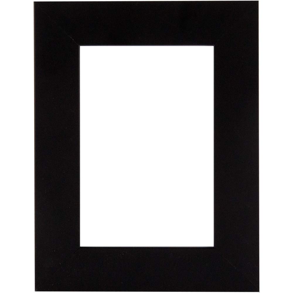 Frame USA Simply Poly Series 4x6 Polystyrene Poster Frames (Black) - Lightweight Wall Decor for Photos, Artwork & Certificates - Perfect for Home, Office & Classroom Display