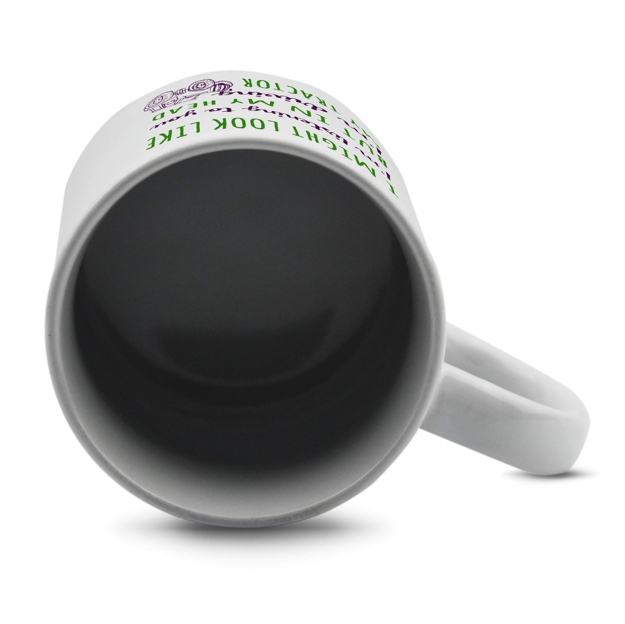 11 oz White Ceramic Tractor Coffee Mug - Durable Farm-Themed Cup for Farmers, Tractor Enthusiasts & Coffee Lovers - Perfect for Home, Office & Outdoor Use