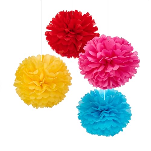 Red, Yellow, Blue, Pink