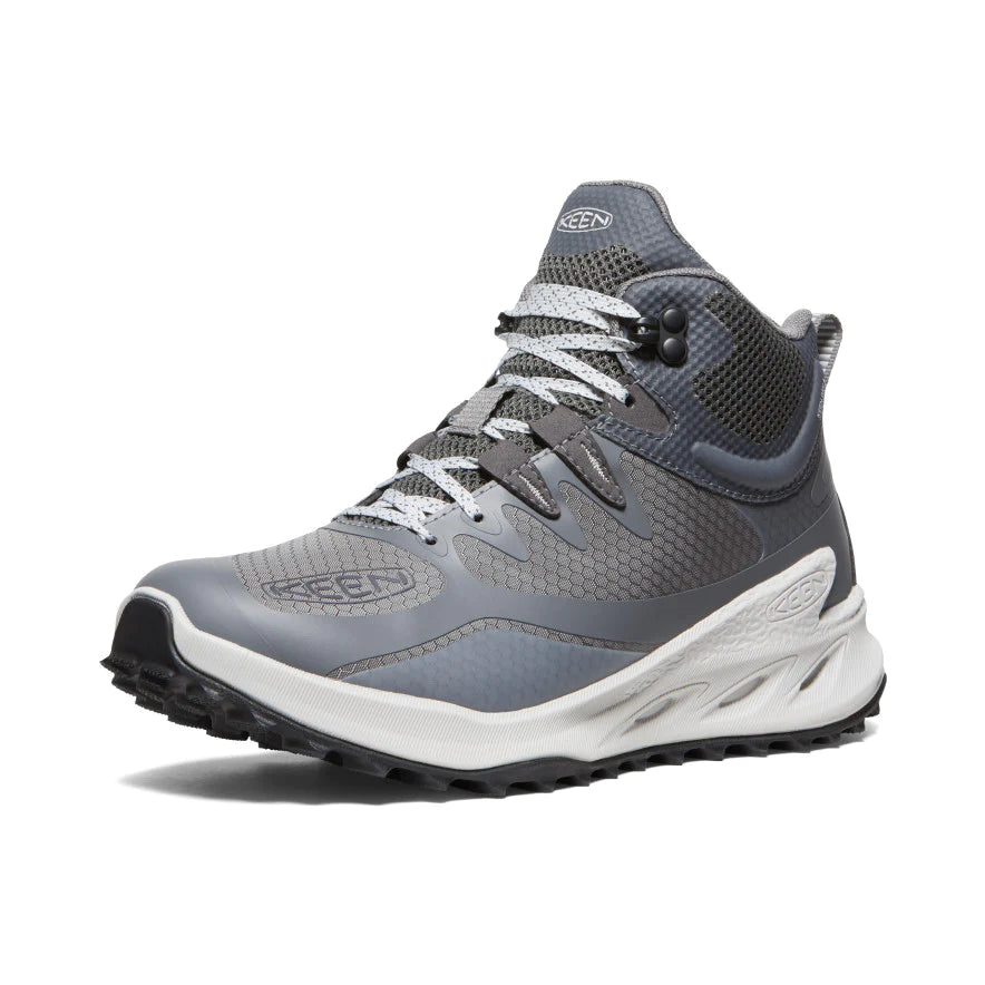 Zionic Mid WP Women's Waterproof Hiking Boots - Steel Grey/Magnet - Perfect for Outdoor Adventures, Trail Running & Winter Hiking