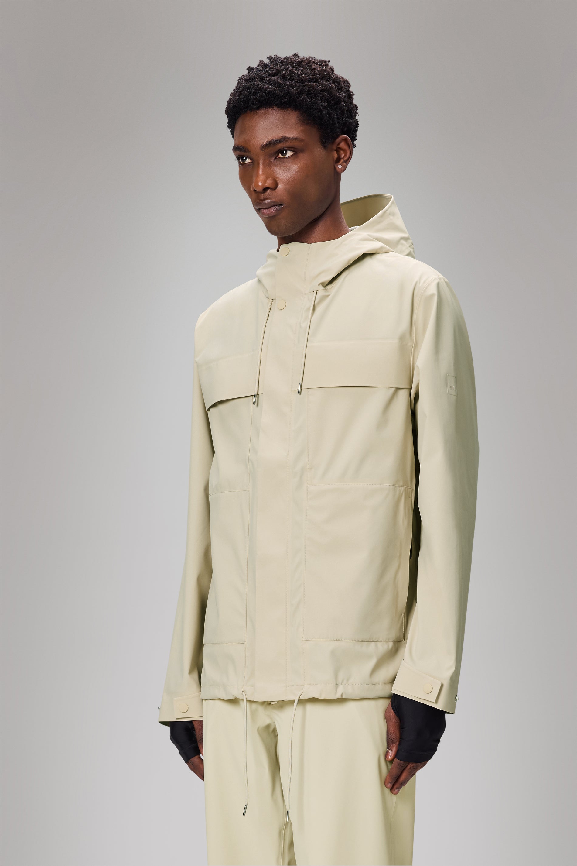 Suva Hardshell Cargo Jacket for Men - Waterproof Windbreaker with Multiple Pockets - Perfect for Hiking, Camping & Outdoor Adventures