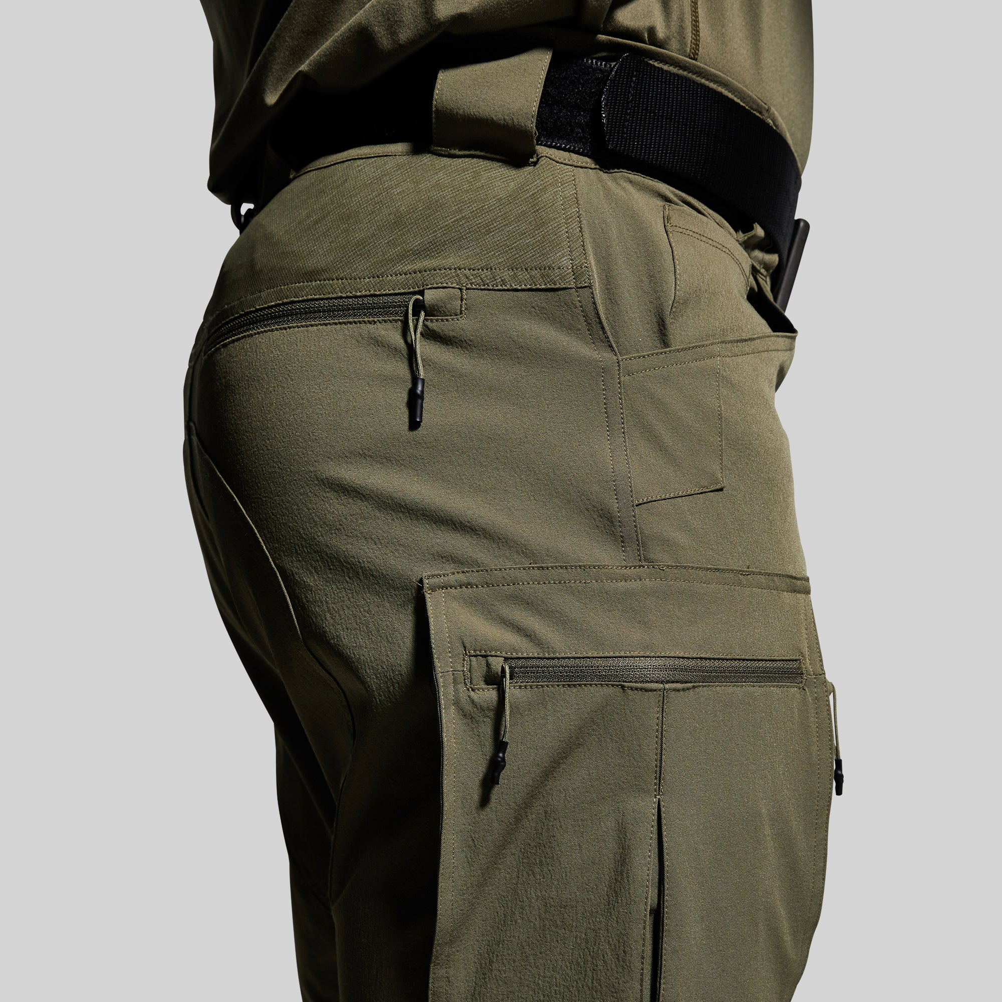 Tactical Op Assault Pants in OD Green - Durable Military Style Combat Pants for Outdoor Adventures, Airsoft & Tactical Training