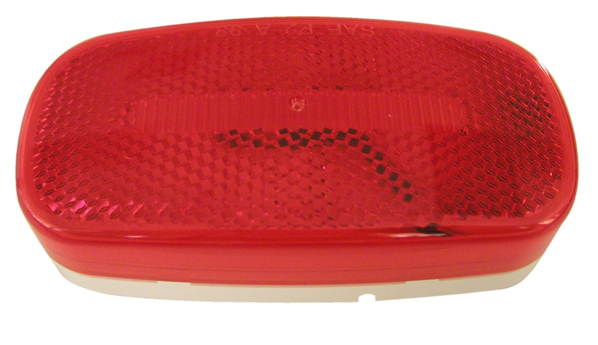 Peterson Mfg V180R Red LED Clearance Light for Trucks & Trailers - Heavy Duty Waterproof Marker Lights for Semi Trailers, RVs & Commercial Vehicles