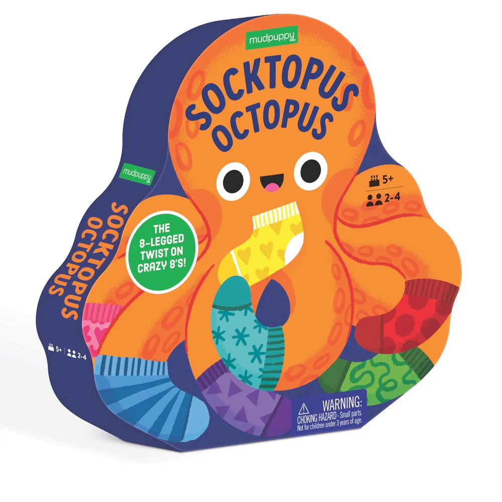 Fun Socktopus Octopus Shaped Box Game - Creative Gift for Kids & Family Game Night - Perfect for Birthday Parties & Indoor Activities