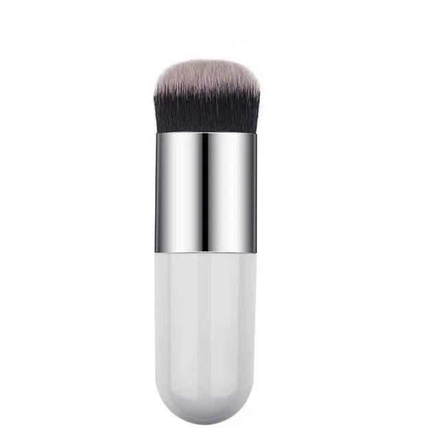 Chubby Brush Makeup - Soft & Dense Kabuki Brush for Flawless Foundation & Powder Application | Perfect for Everyday Makeup & Professional Use