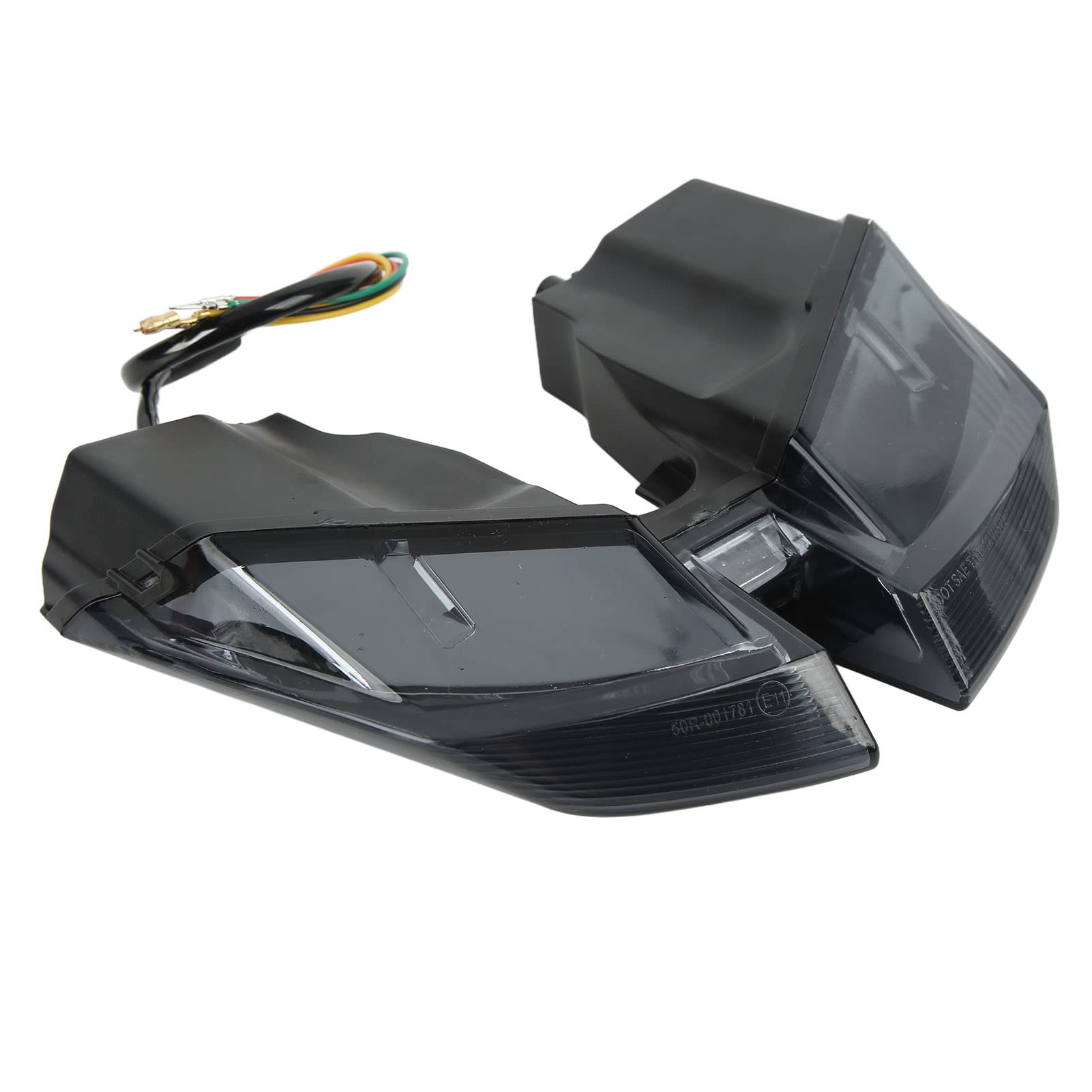 AMONIDA Motorcycle LED Tail Light - Brake & Turn Signal for Custom Bikes