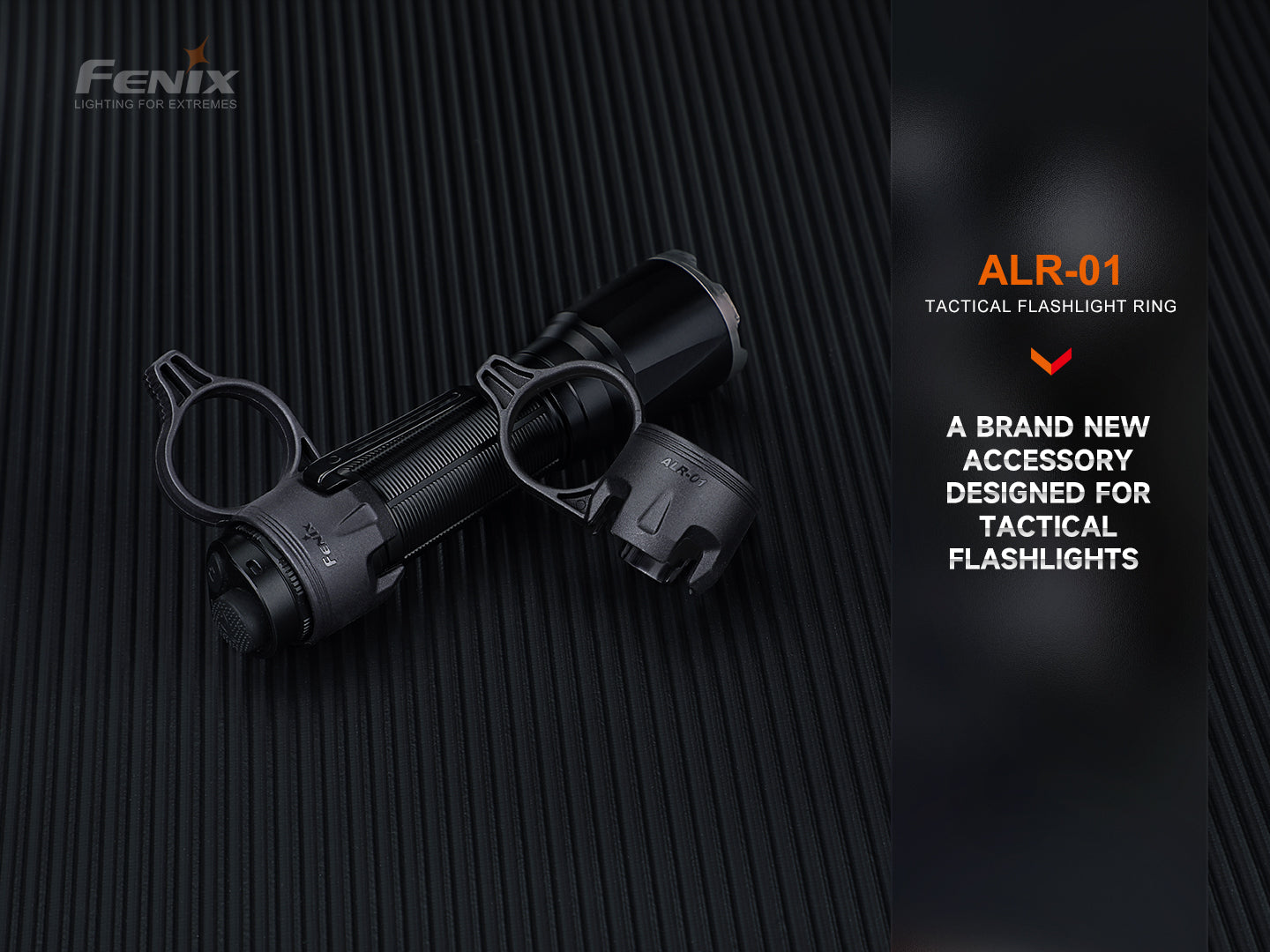 Fenix ALR 01 Tactical Flashlight with Magnetic Charging - High Lumens LED Flashlight for Camping, Hiking, Emergency & Outdoor Adventures