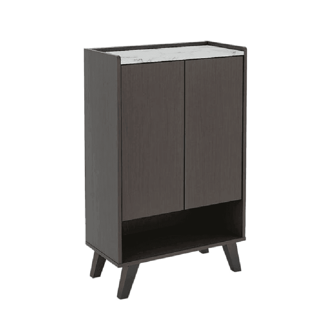 Justine Modern Living Room Furniture Set - Coffee Table, TV Stand & Shoe Cabinet | Stylish Home Decor for Small Spaces & Apartments | Perfect for Entertaining & Storage Solutions