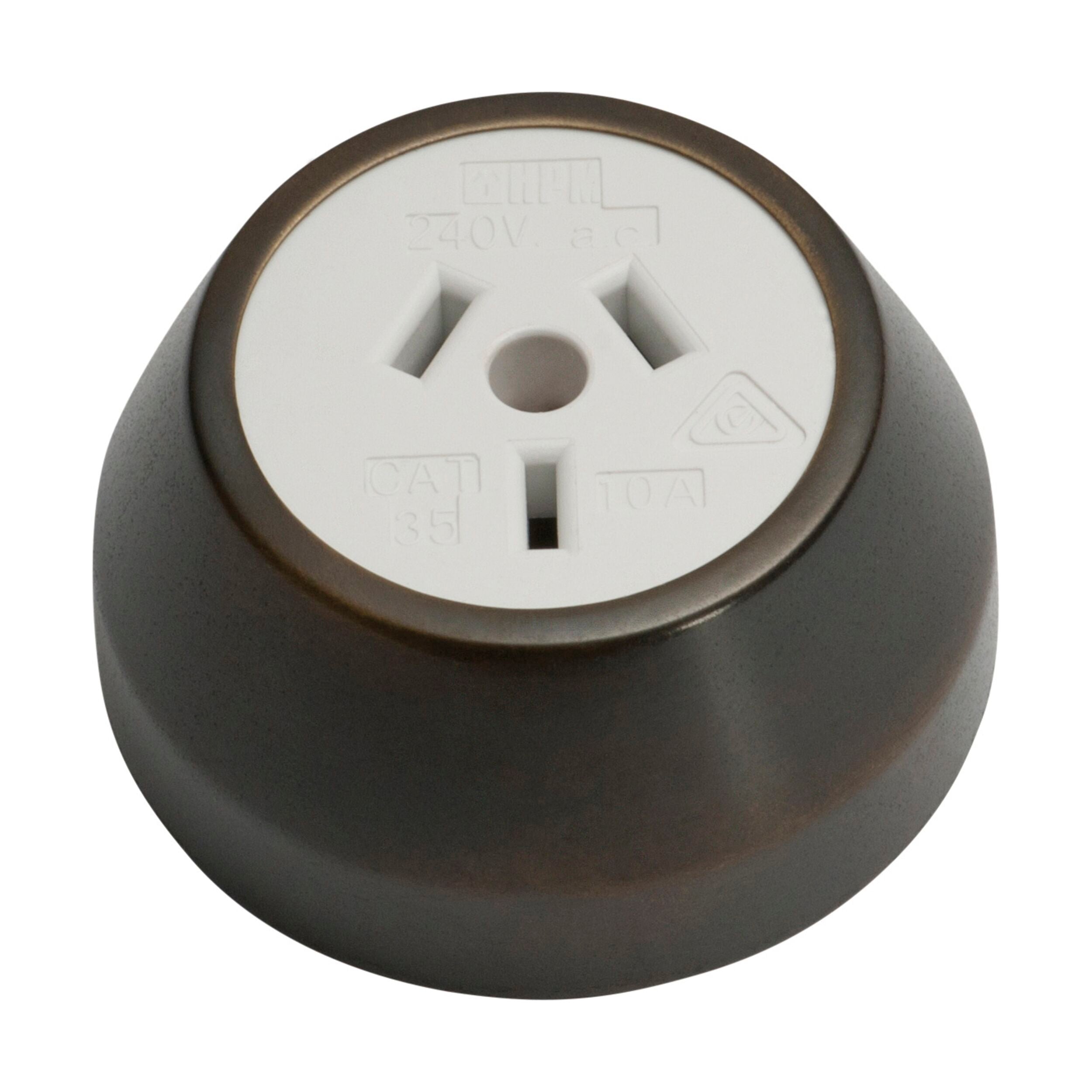 Antique Brass 5565 Socket Federation White Mechanism D60xP29mm - Perfect for Vintage Plumbing Fixtures and Restoration Projects
