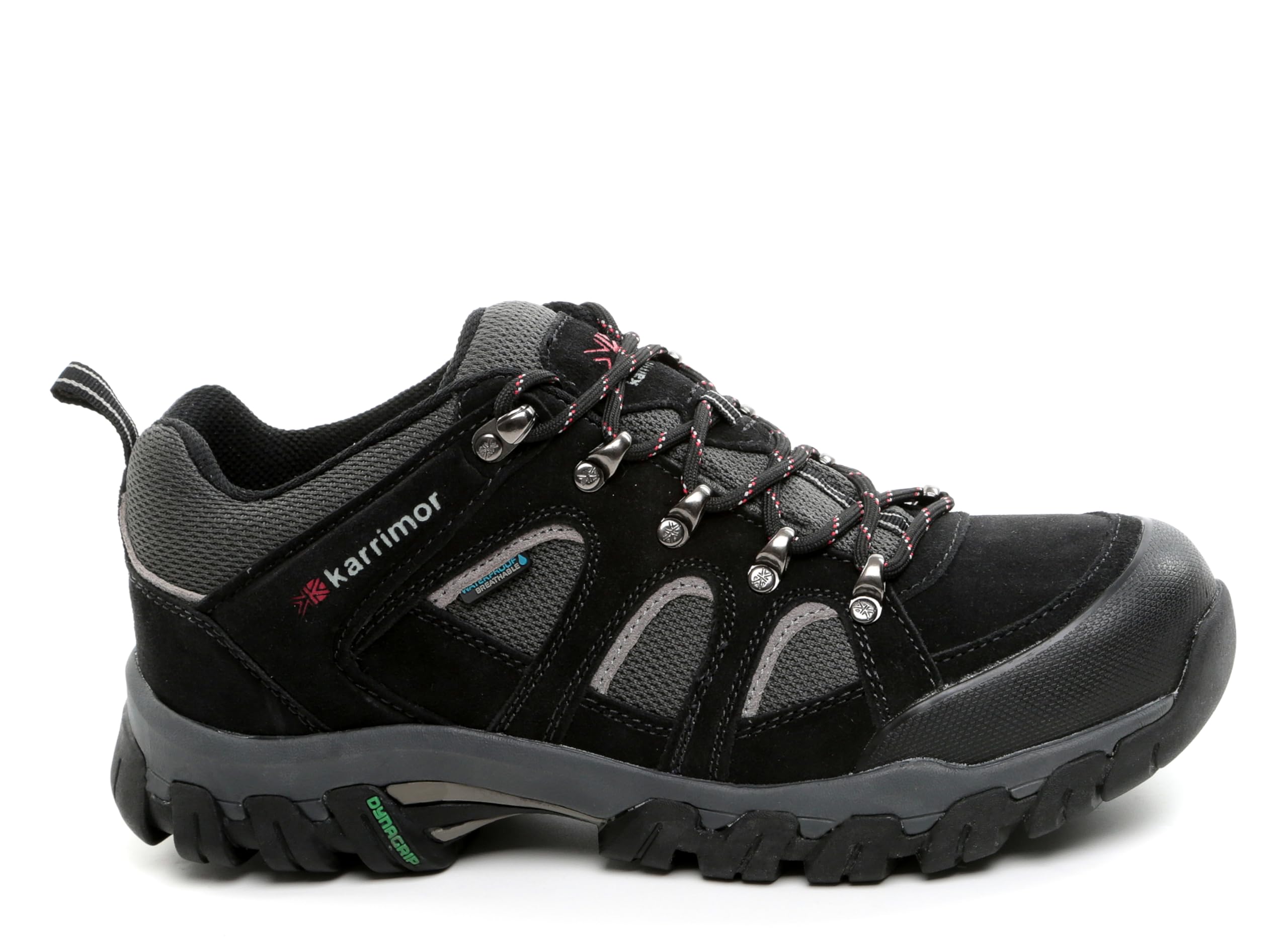 Karrimor Men's Bodmin Low 4 Weathertite Rise Waterproof Hiking Boots - Size 7.5 - Lightweight Trail Shoes for Outdoor Adventures, Trekking & Camping