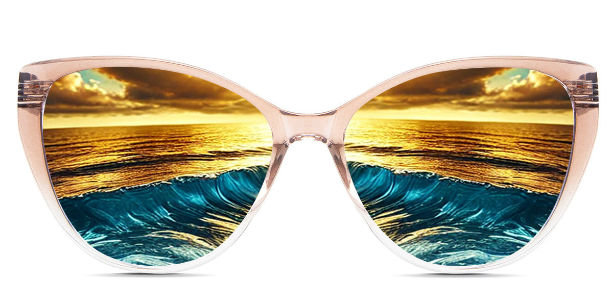 Ziva Women's Prescription Polarized Sunglasses - UV Protection, Fashionable & Comfortable for Driving, Outdoor Sports & Daily Wear