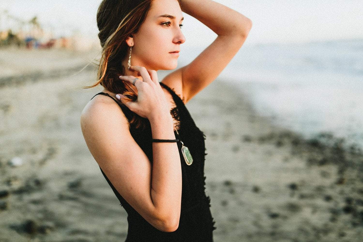 Black Beaded Bracelet for Earthquake Relief - Stylish & Meaningful Support Jewelry for Charity Events, Fundraisers, and Daily Wear