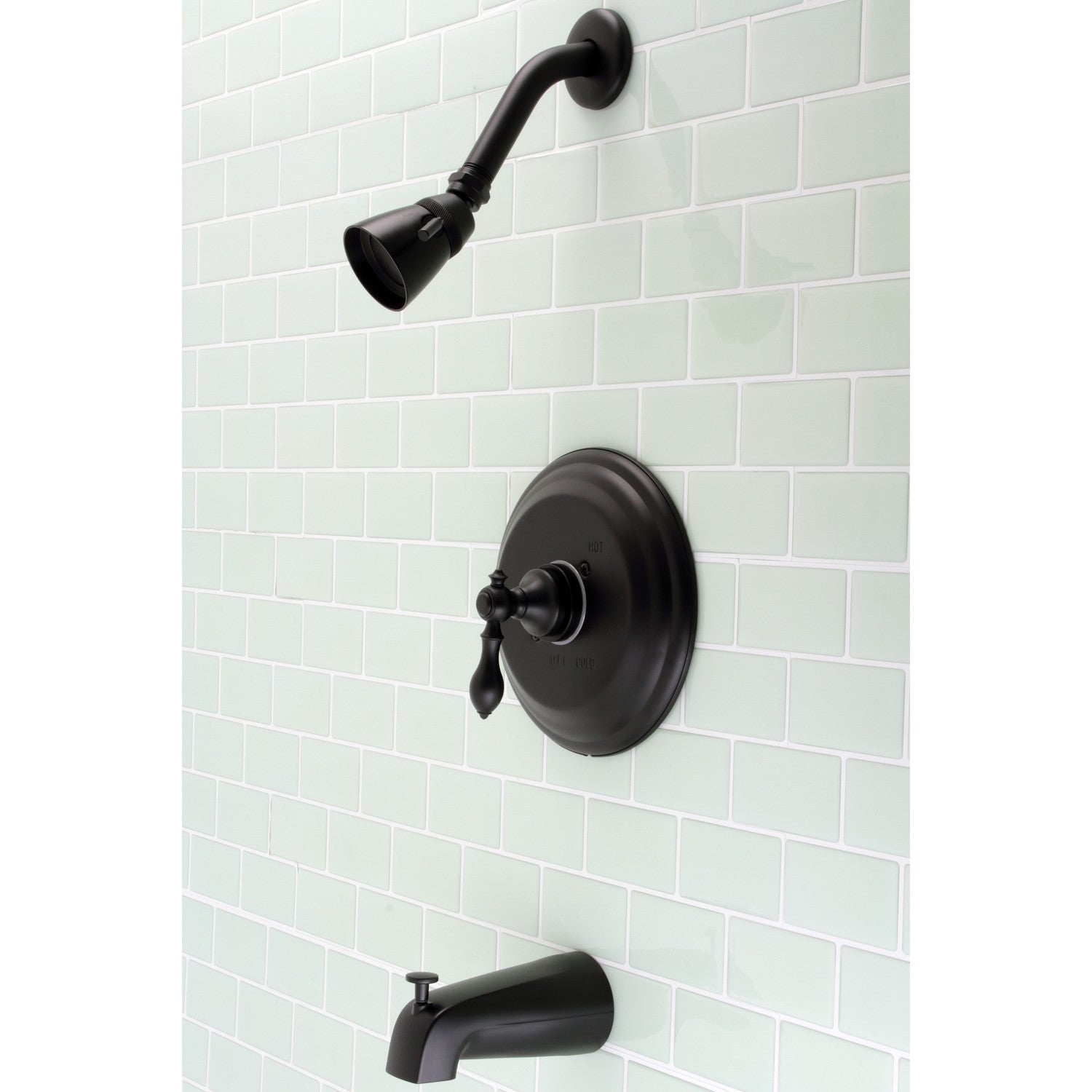 KB3630ACL Single Handle Pressure Balanced Tub and Shower Faucet in Matte Black - American Classic Design for Modern Bathrooms | Perfect for Home Renovation & Spa-Like Shower Experience
