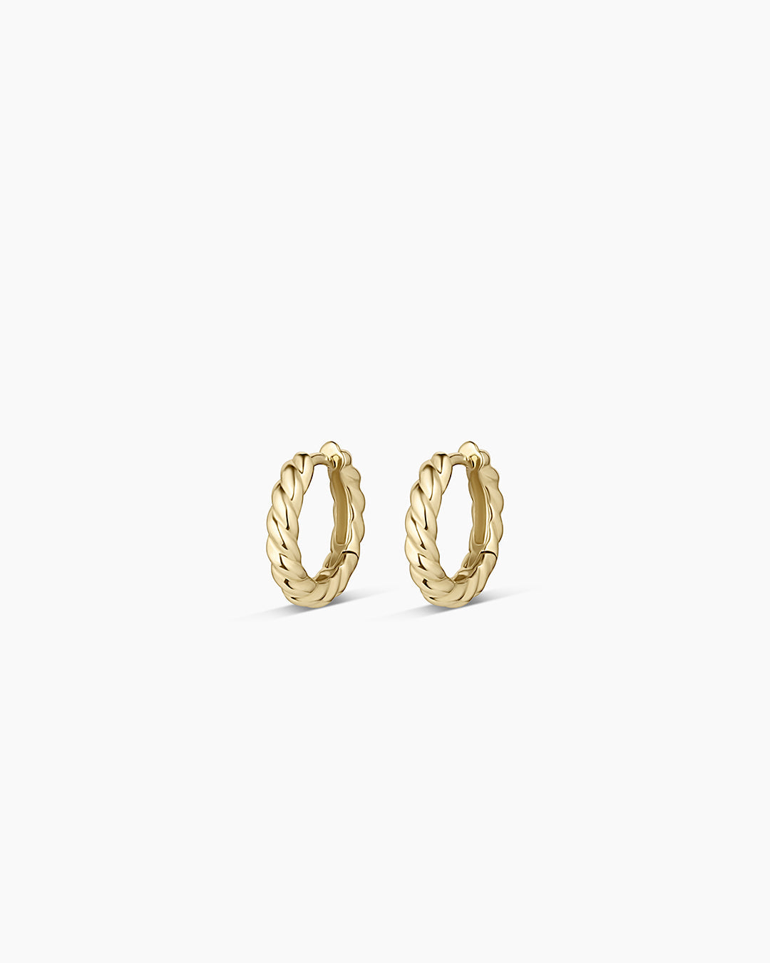 14K Gold Huggie Hoop Earrings for Women - Minimalist Small Hoops for Everyday Wear - Perfect for Work, Date Night & Gifting