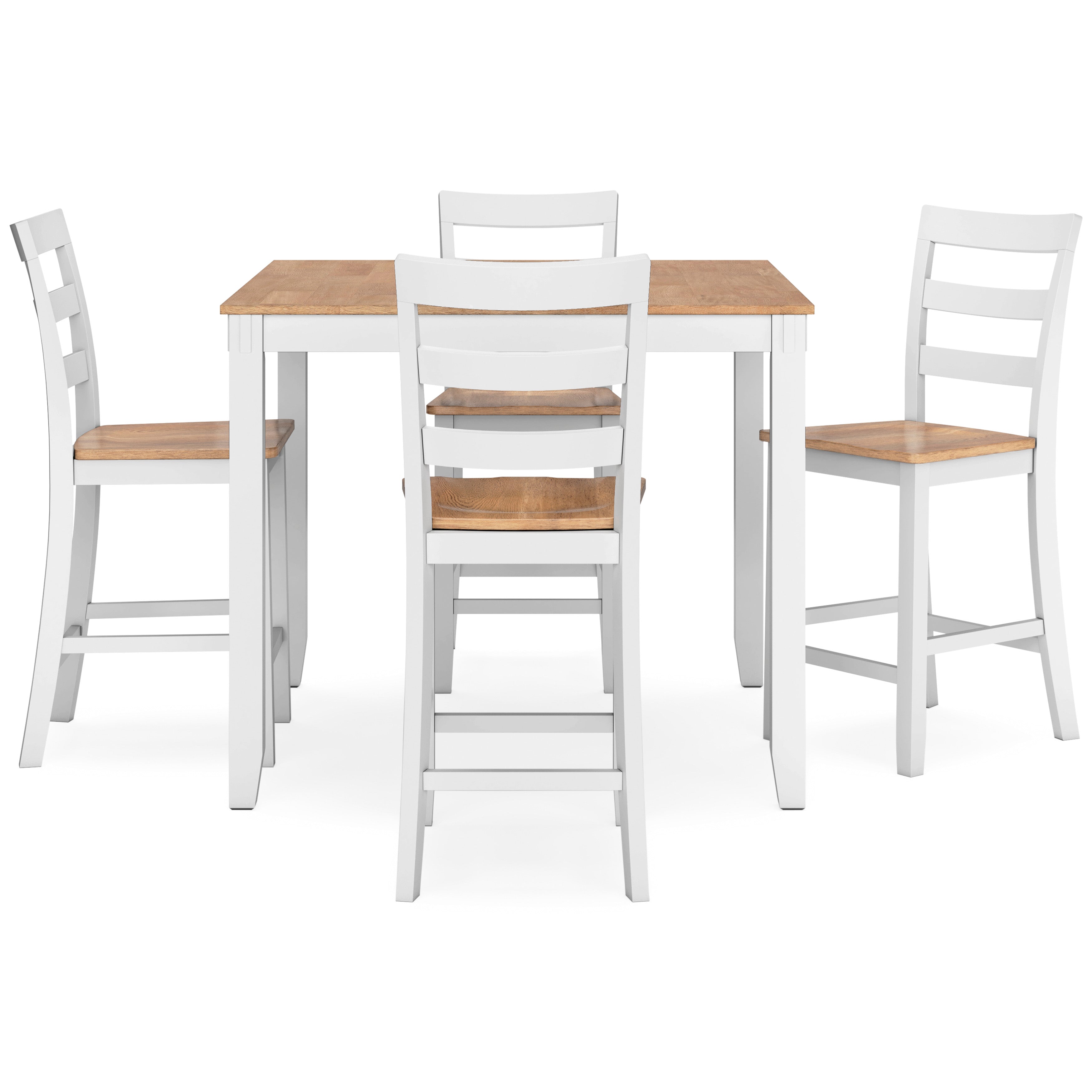 Georgina 5-Piece Dining Set - Modern Kitchen Table and Chairs for Small Spaces - Perfect for Breakfast Nook, Apartment, or Cozy Home Dining
