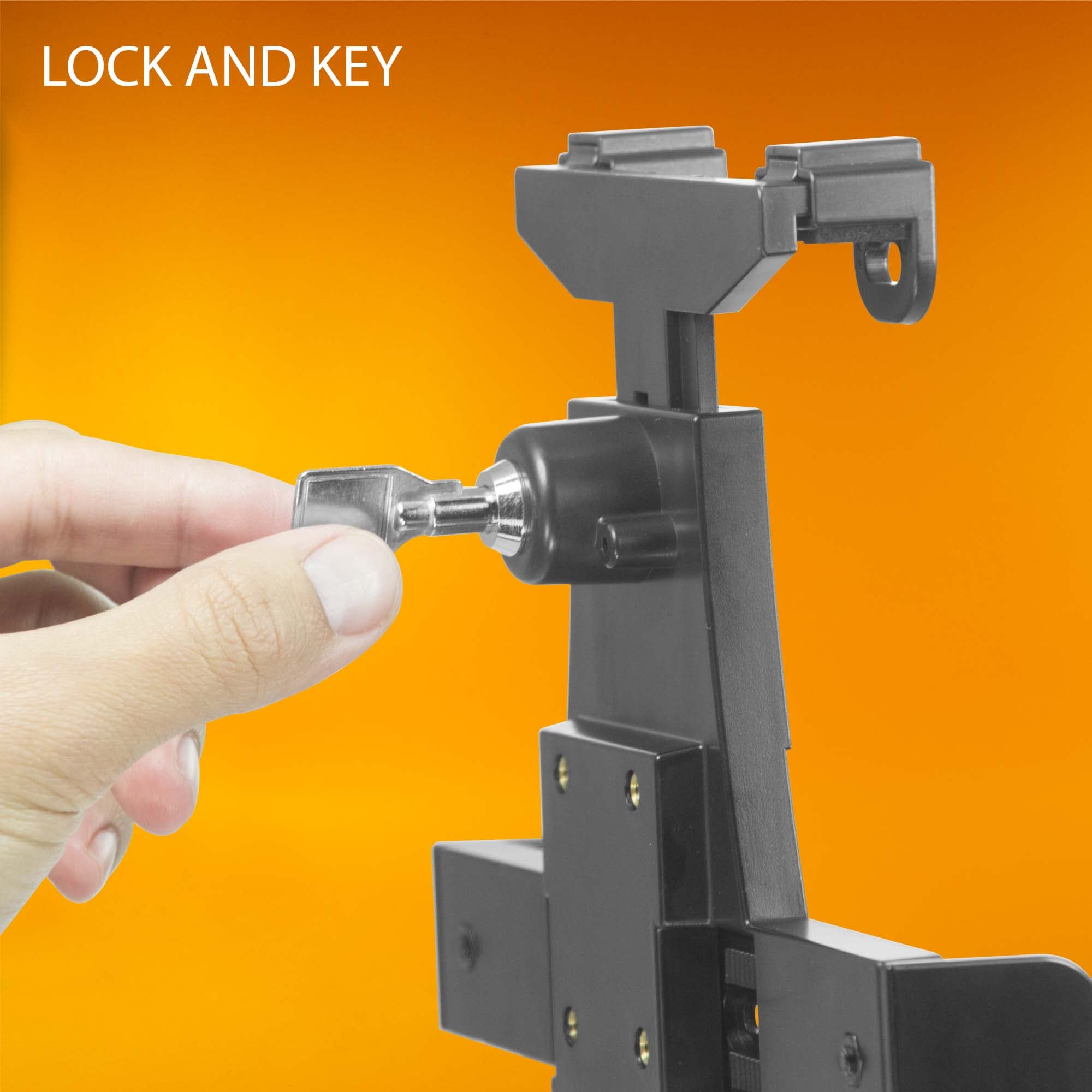 iBOLT Dockn Lock IncrediBOLT 360 AMPS with 6-inch Multi-Angle Arm Drill Base Mount - Universal Tablet Holder for 7-10 inch Tablets - Perfect for Trucks, ELDs, Wall Mounting, Sprinter Vans & Commercial Vehicles - Ideal for Fleet Management, GPS Navigation & Mobile Workstations