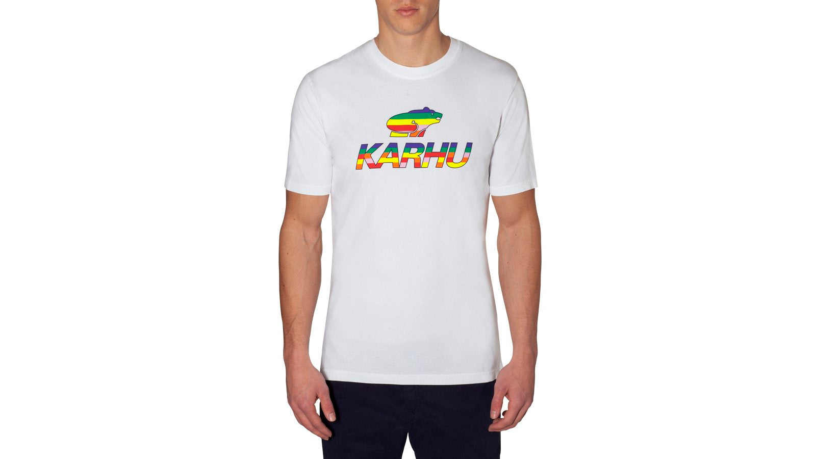 Team College T-Shirt - White & Multi-Color Cotton Crewneck Tee for School Spirit, Sports Events & Casual Wear