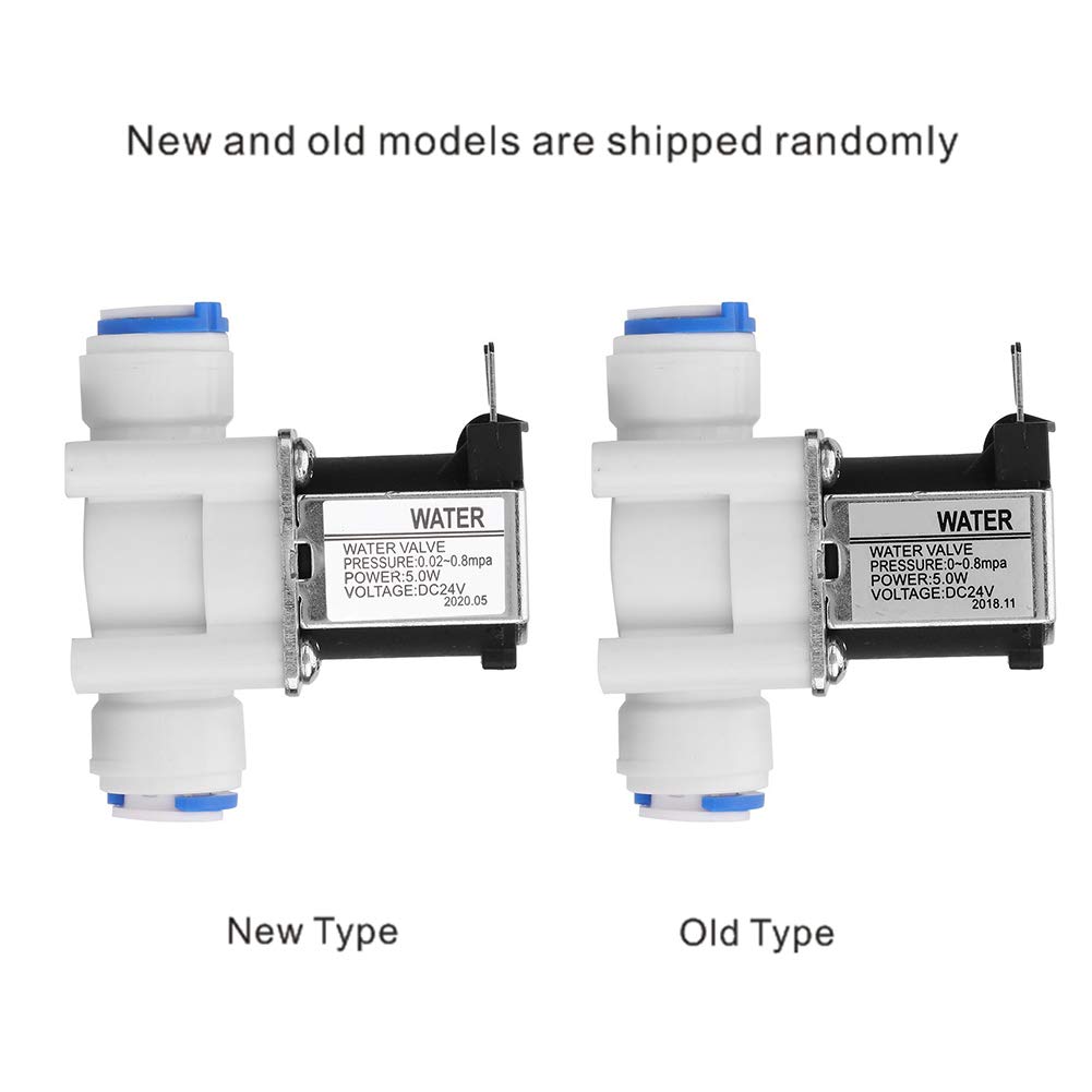 24V Solenoid Water Valve for Home - High Performance & Stability, Ideal for Water Purifiers and Filtration Systems