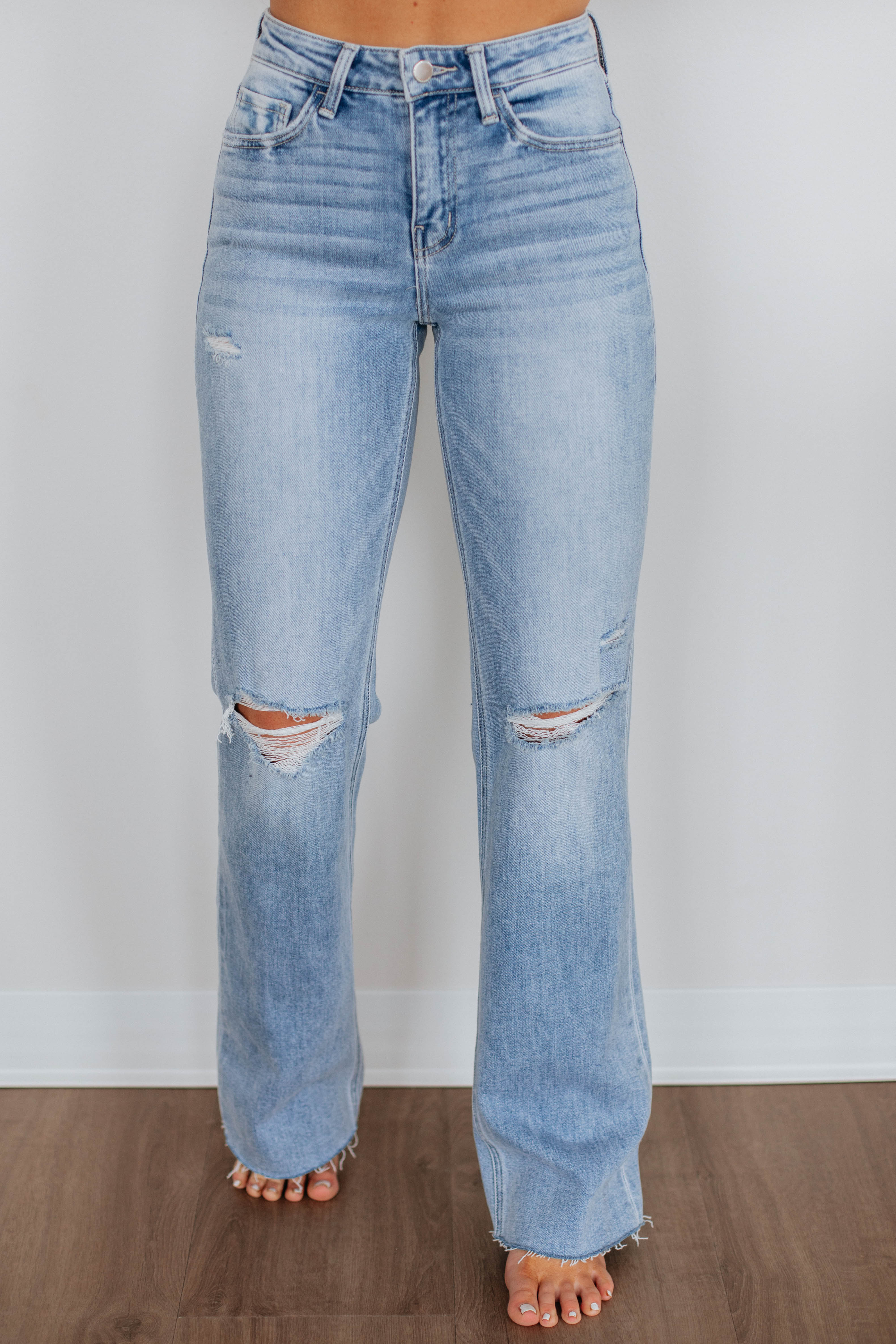 Nellie Flying Monkey Jeans for Women - High Waist Stretch Denim Pants - Comfortable & Stylish Jeans for Casual Wear, Night Out, and Everyday Fashion