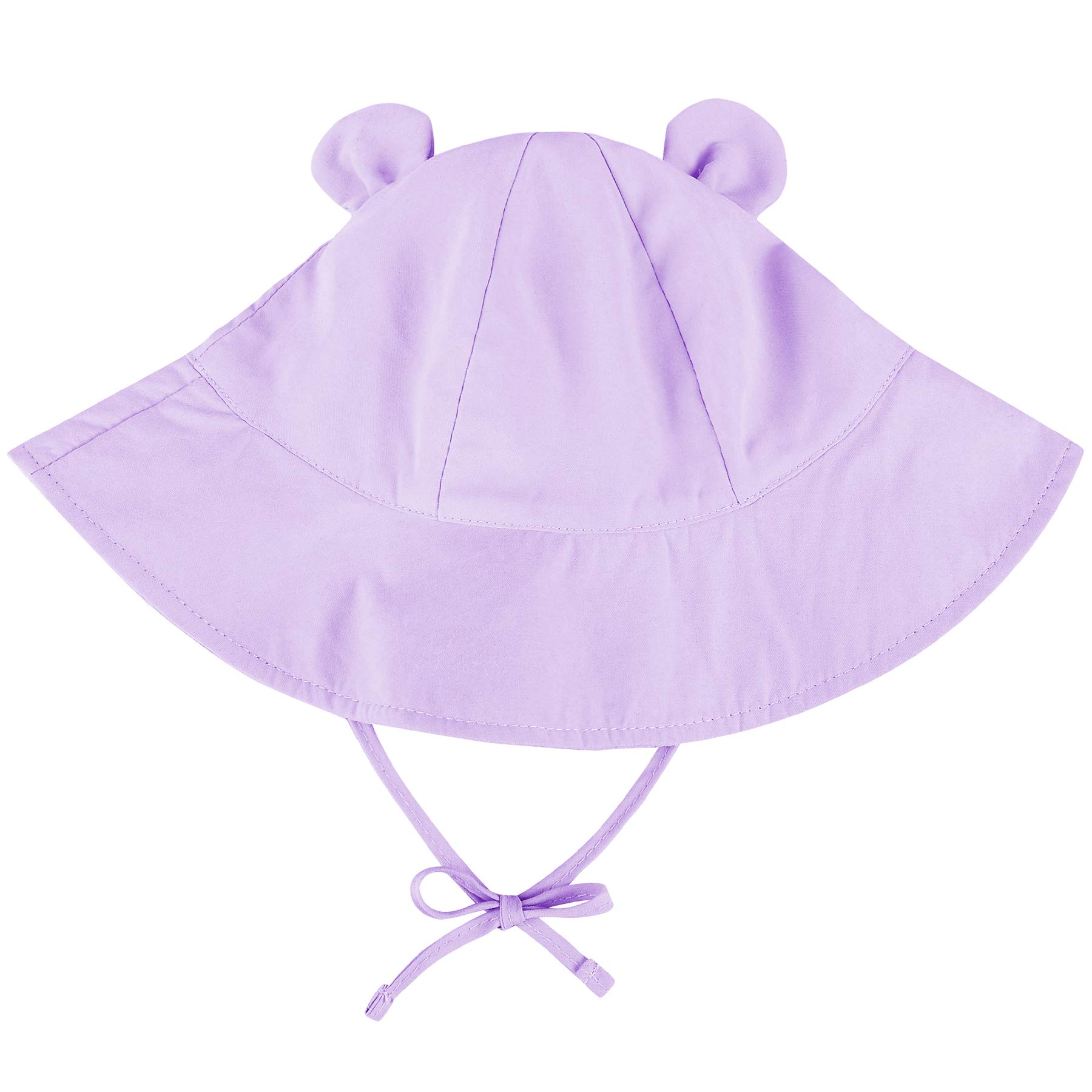 Zando Baby Toddler Sun Protection Bucket Hat - UPF 50+ Wide Brim Beach Hat for Infants & Girls, Lightweight Summer Sun Hat for Outdoor Play, Pool, Beach & Park Adventures
